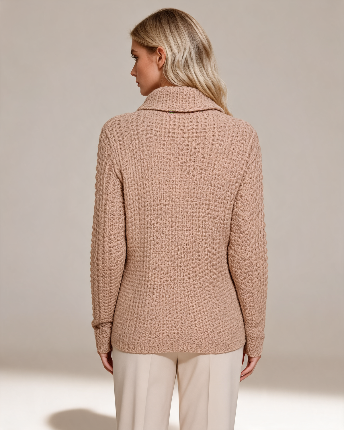 Knit Sweater – Isabeau Cowl Neck