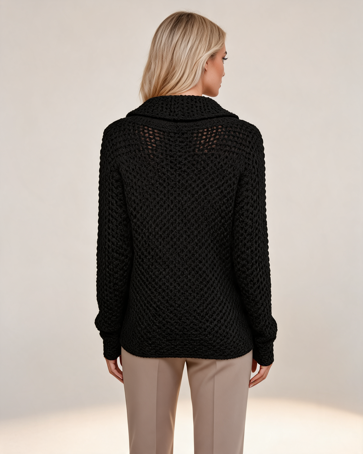 Knit Sweater – Isabeau Cowl Neck