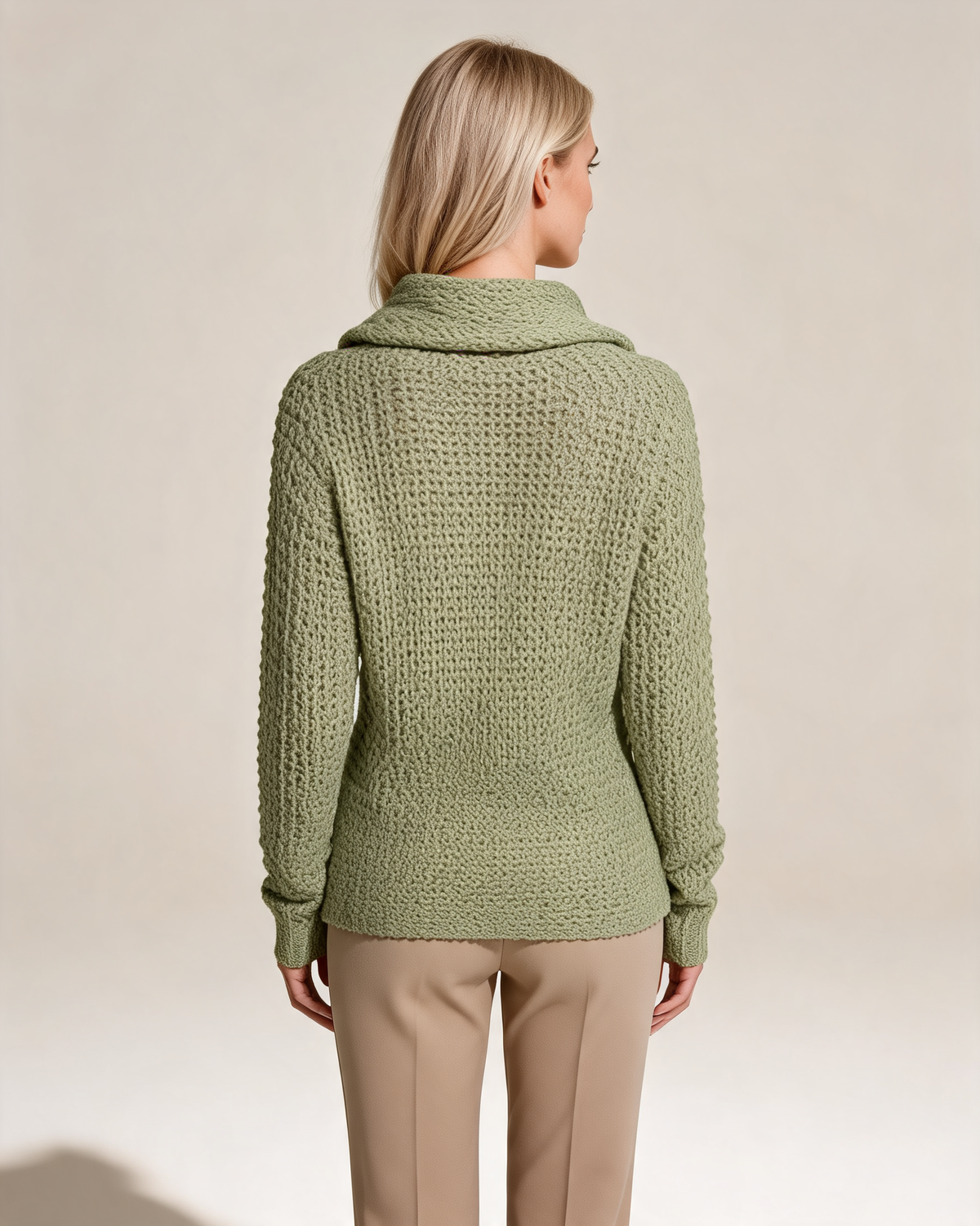 Knit Sweater – Isabeau Cowl Neck