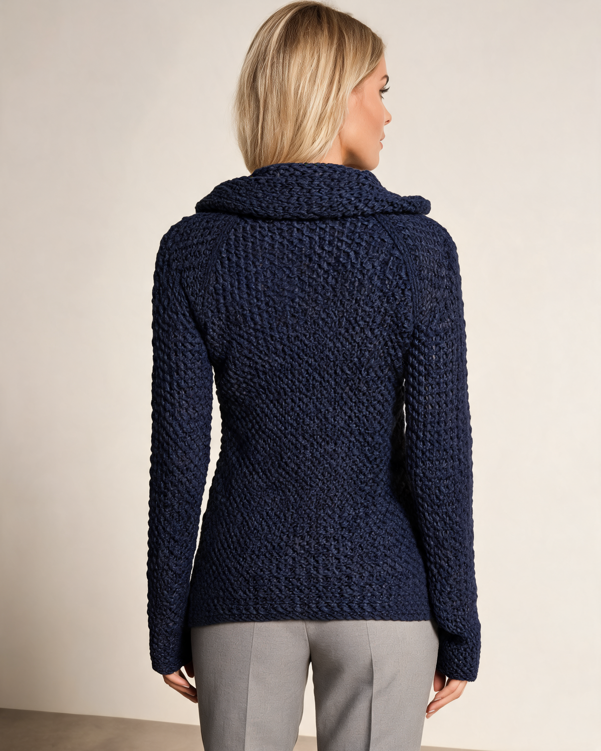 Knit Sweater – Isabeau Cowl Neck