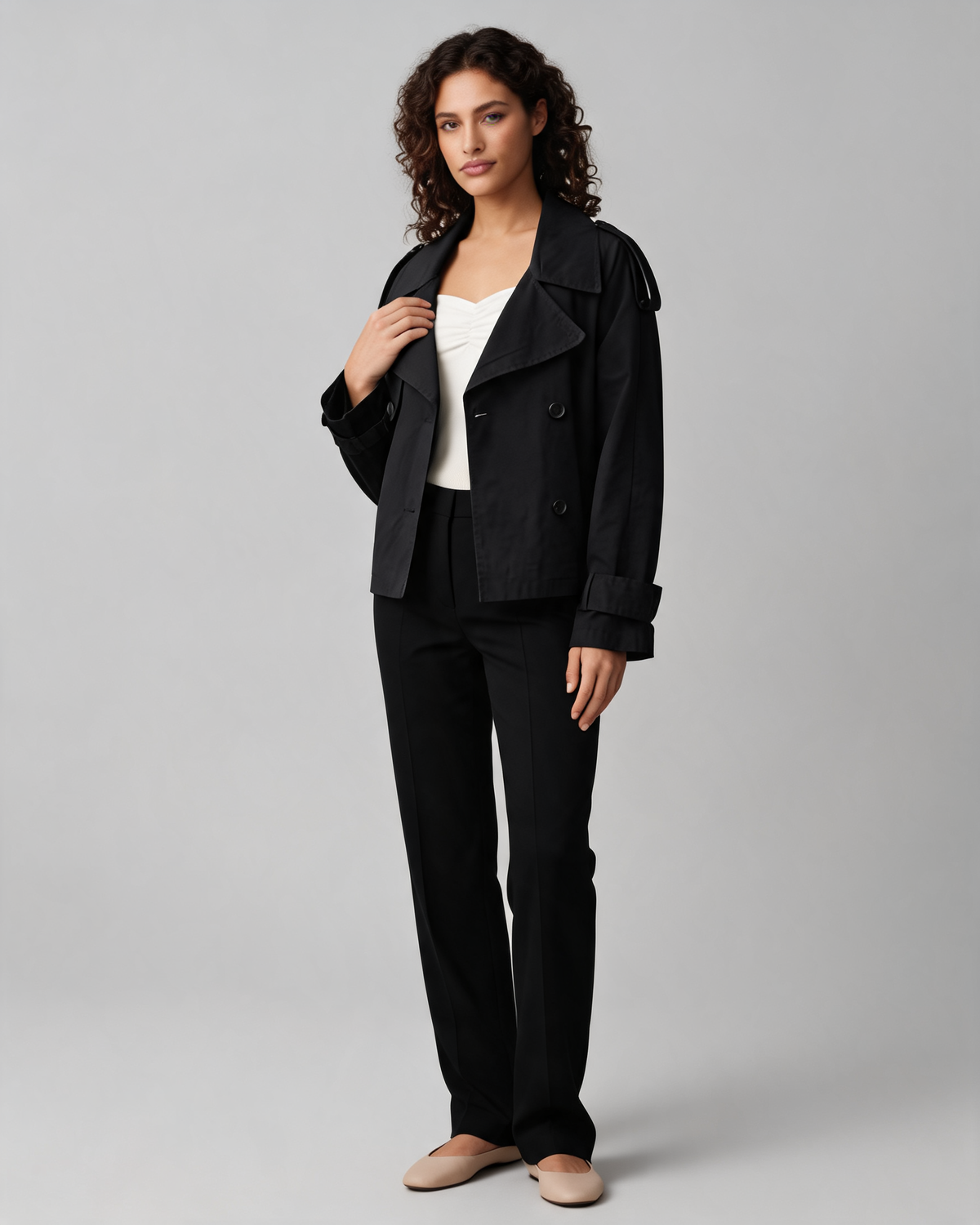 Trench Coat – Alouette Short Belted