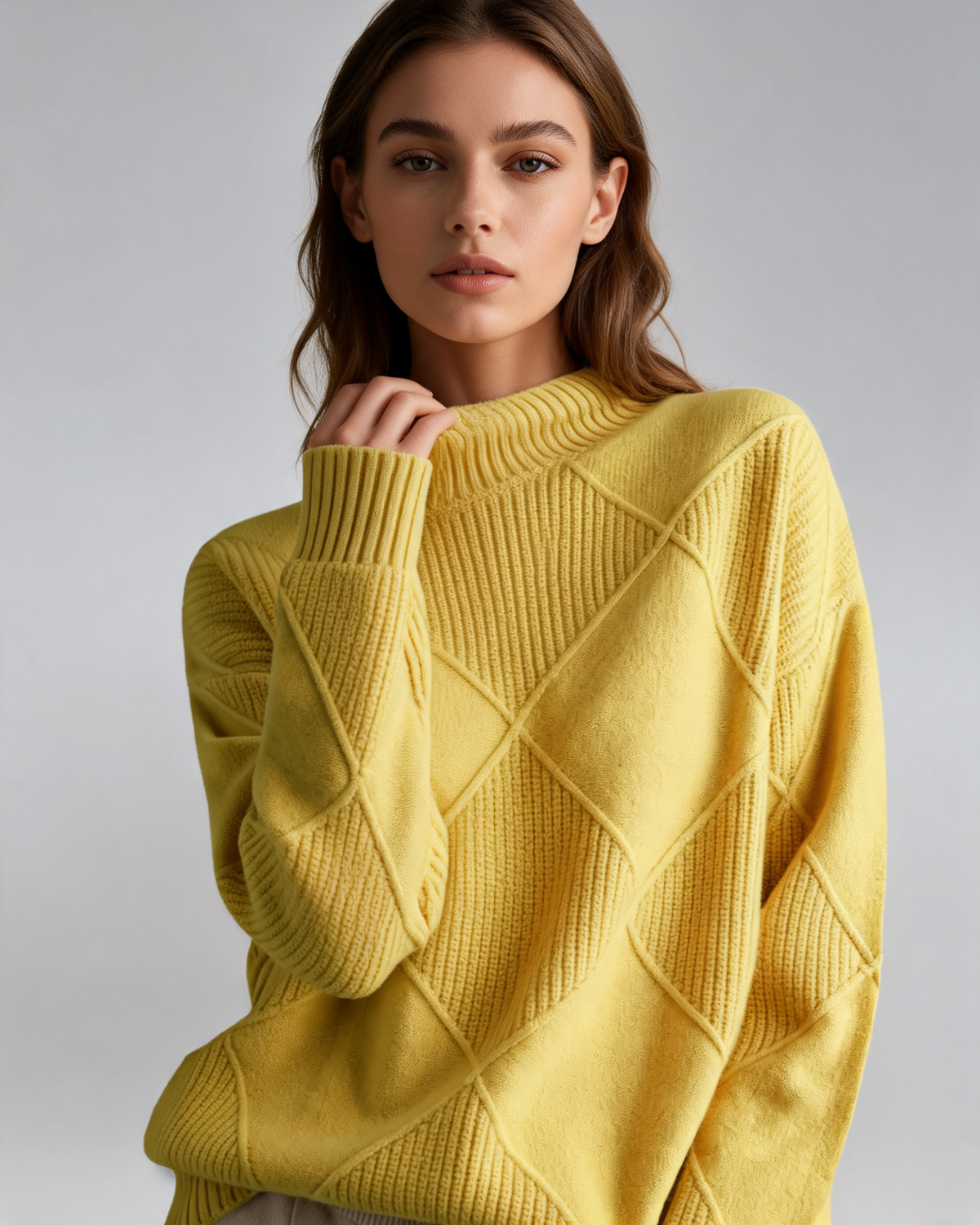Turtleneck Sweater – Soline Soft Knit