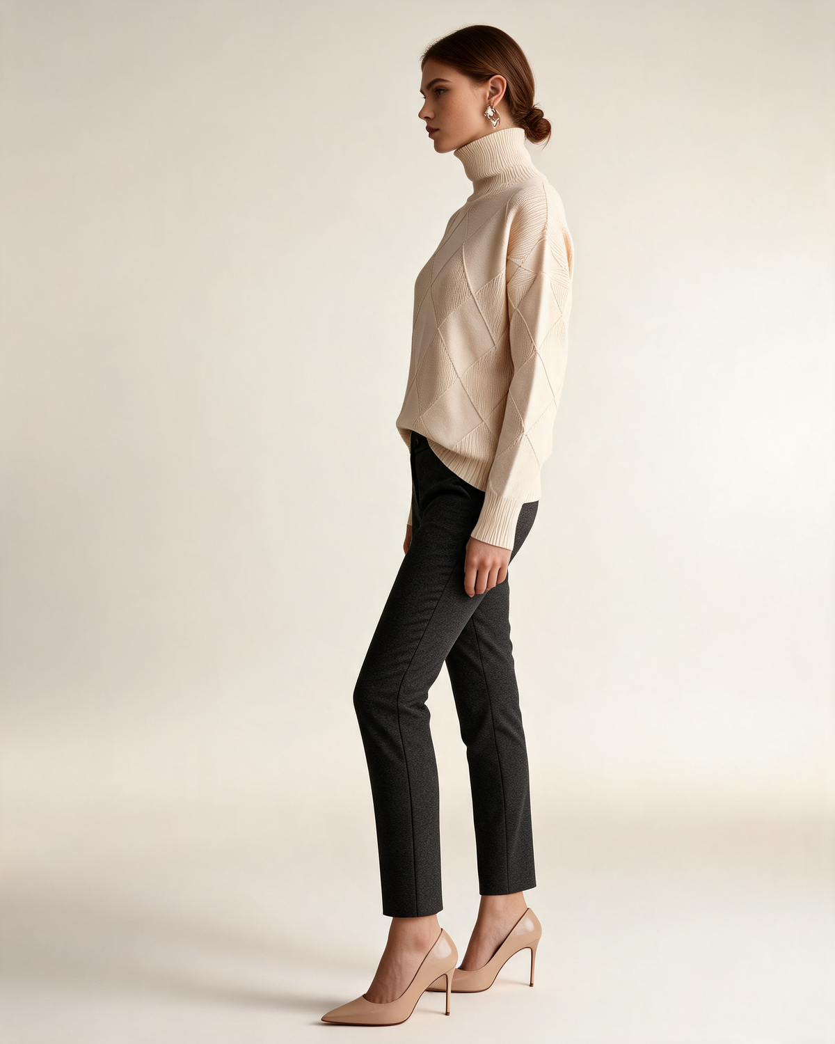 Turtleneck Sweater – Soline Soft Knit