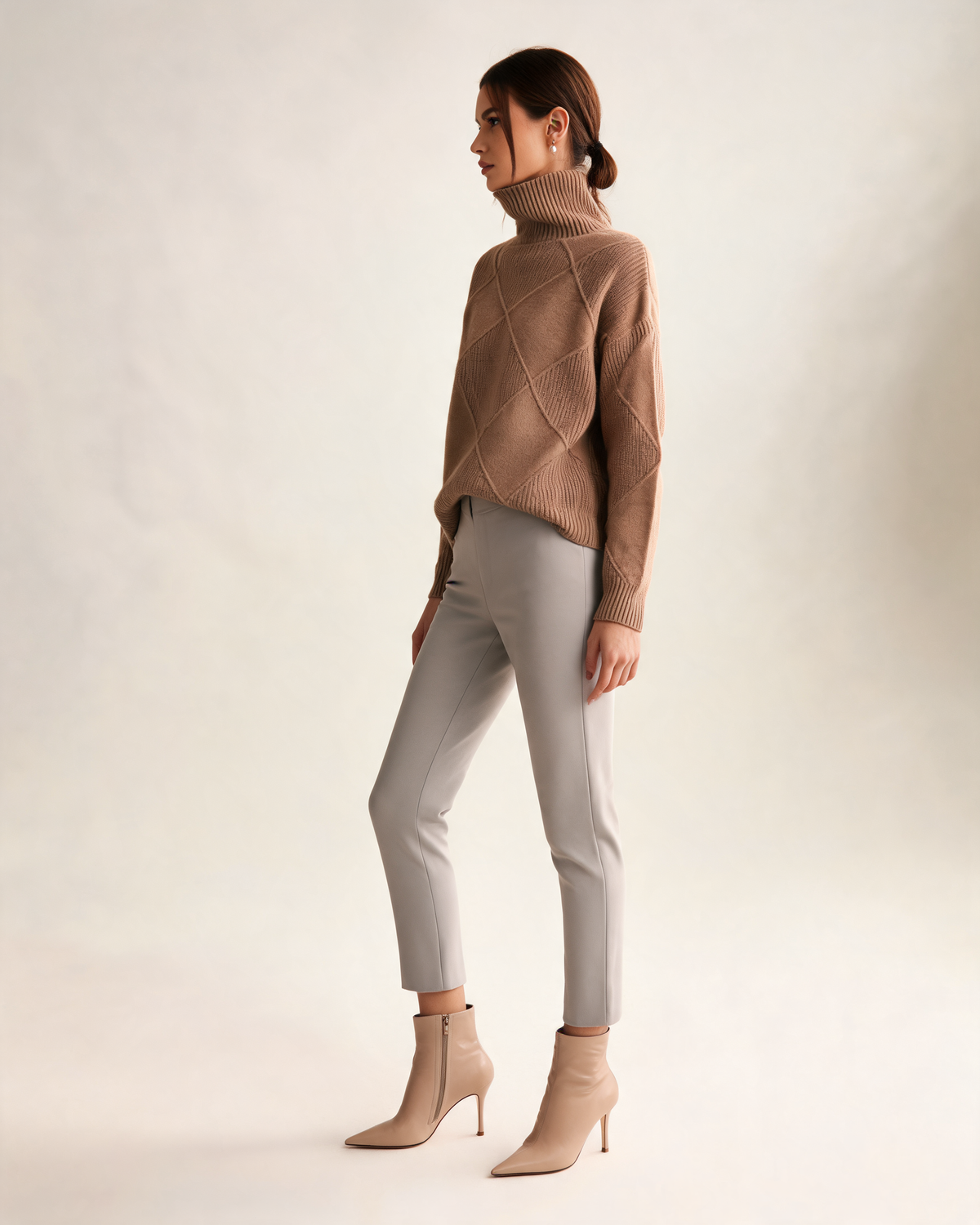 Turtleneck Sweater – Soline Soft Knit