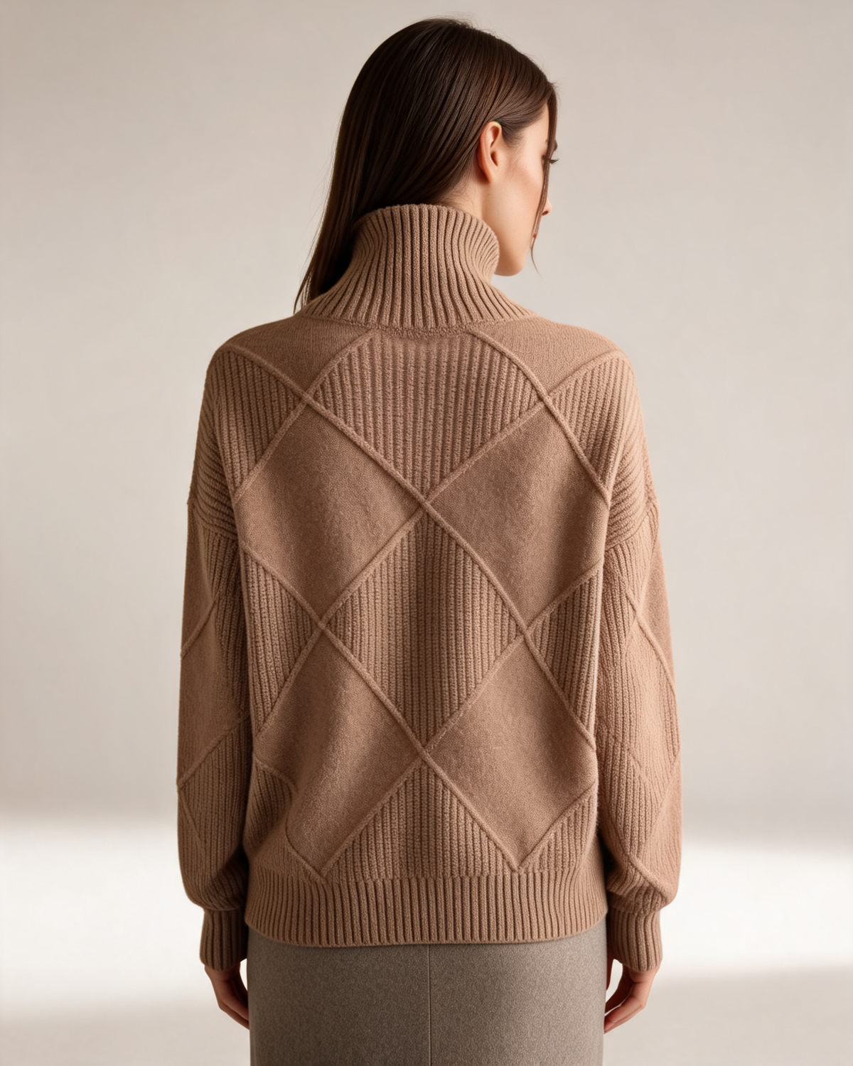 Turtleneck Sweater – Soline Soft Knit