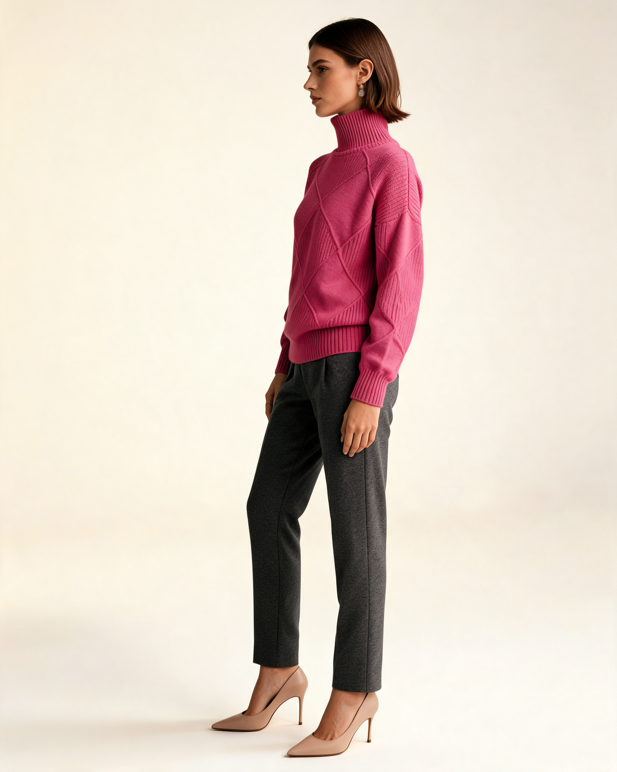 Turtleneck Sweater – Soline Soft Knit