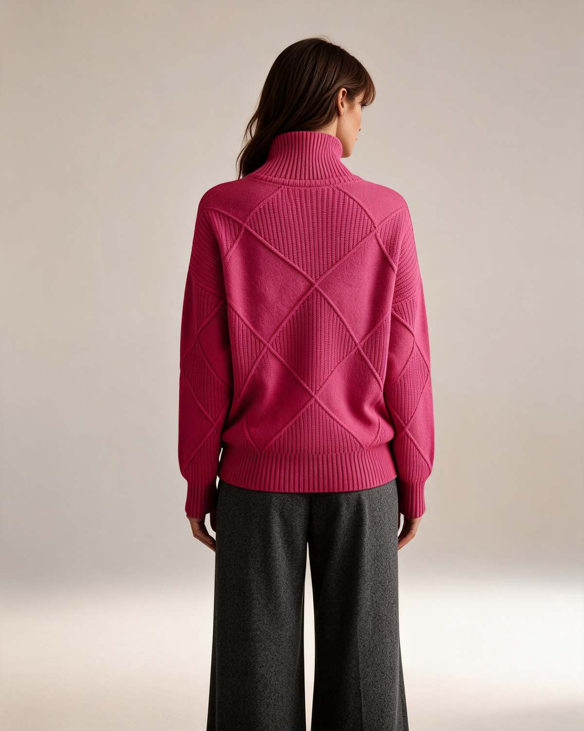 Turtleneck Sweater – Soline Soft Knit