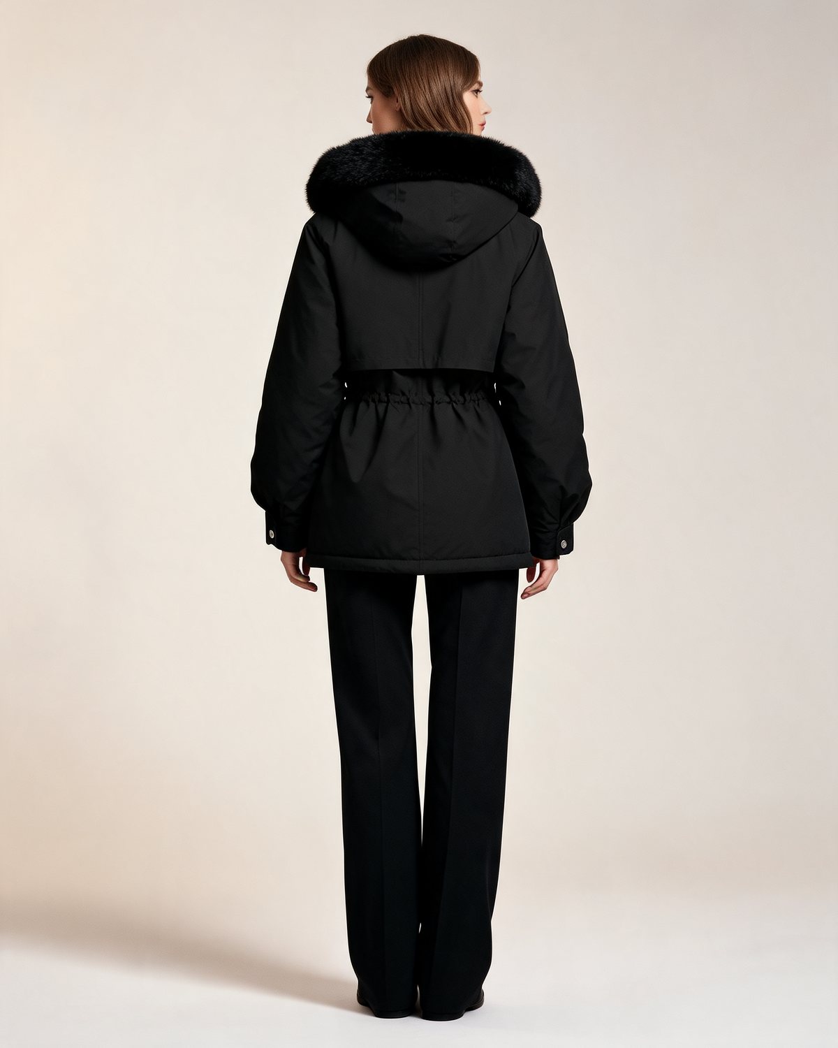 Winter Coat – Elodie Faux Fur Hooded Parka