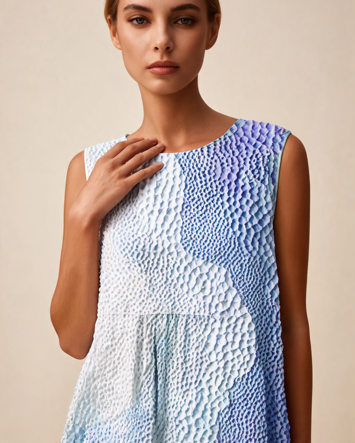 Casual Dress – Sophryana Relaxed Knee-Length