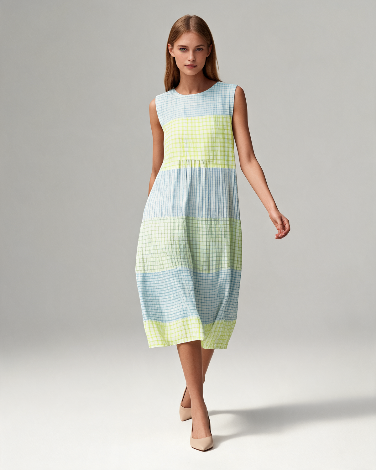 Casual Dress – Sophryana Relaxed Knee-Length