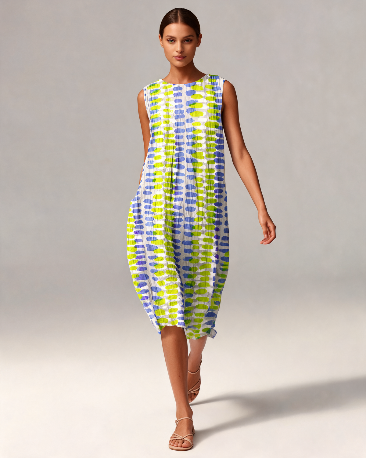 Casual Dress – Sophryana Relaxed Knee-Length