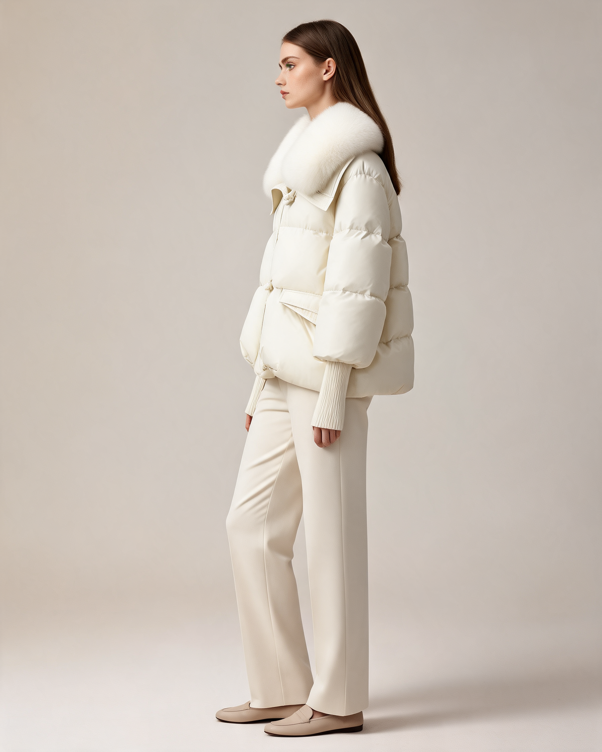 Coralie Cropped Puffer Jacket