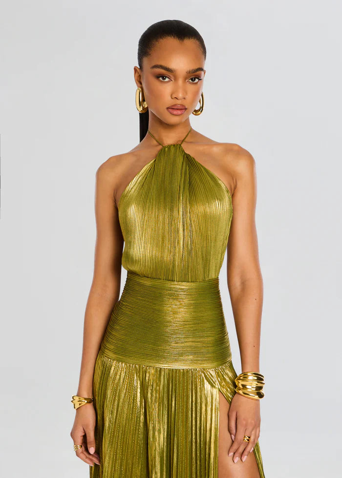 Lorry Satin Maxi Dress
