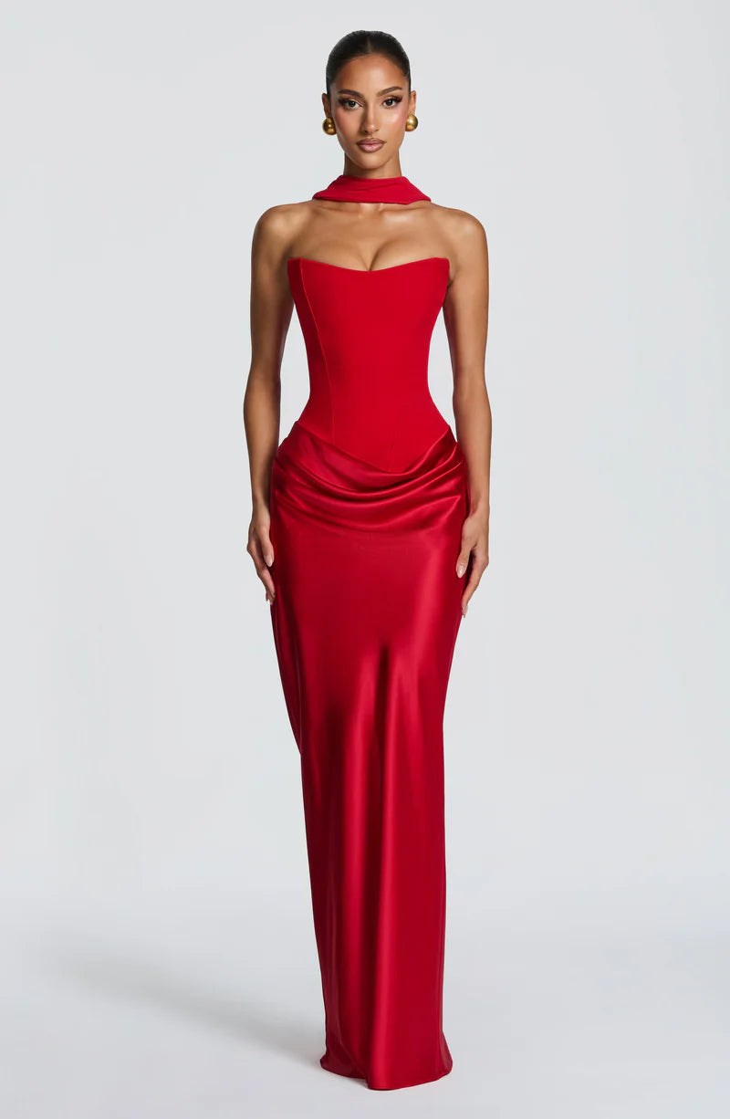Marcella | Strapless Maxi Dress