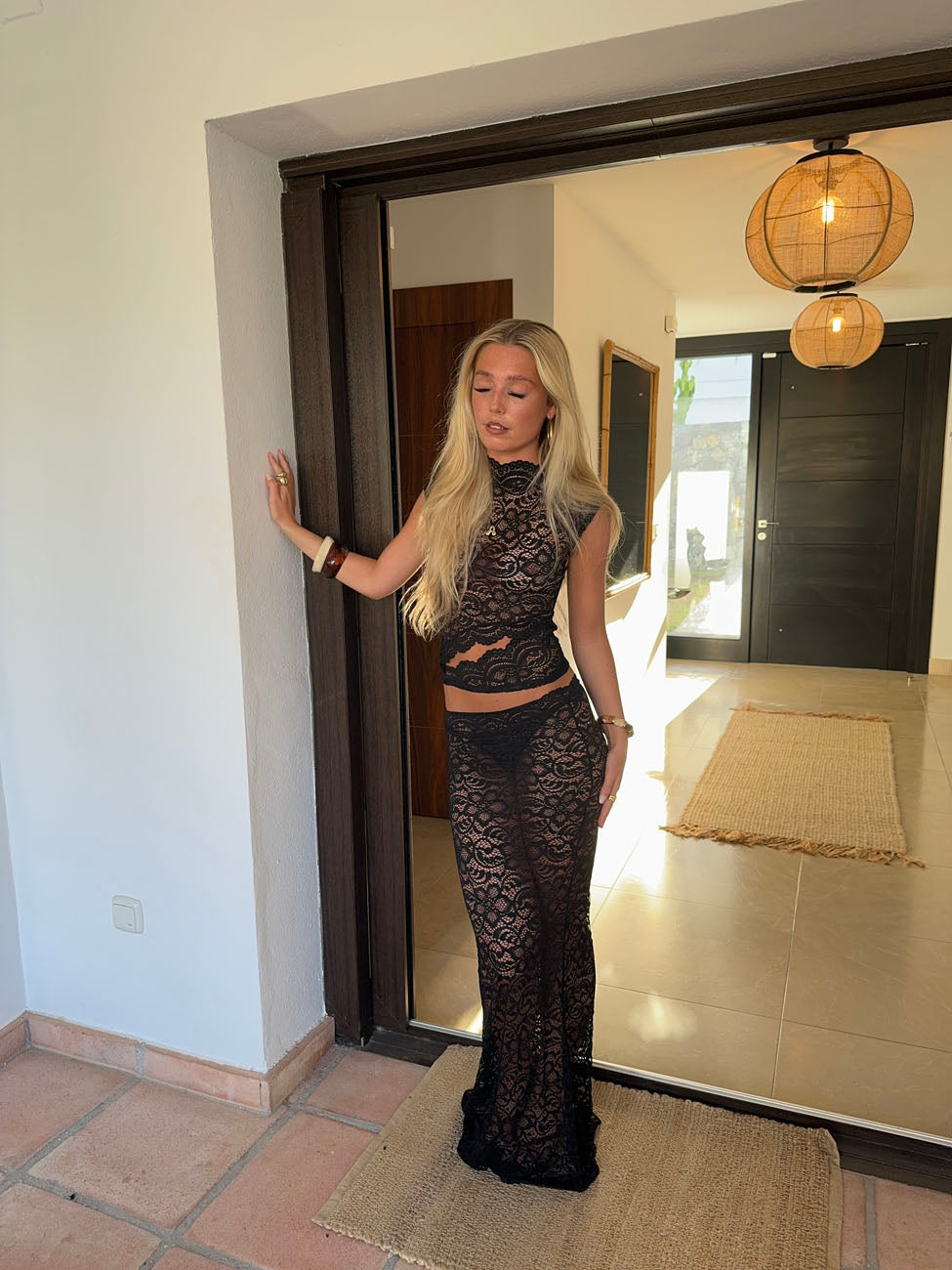 Marisol lace Maxi Dress