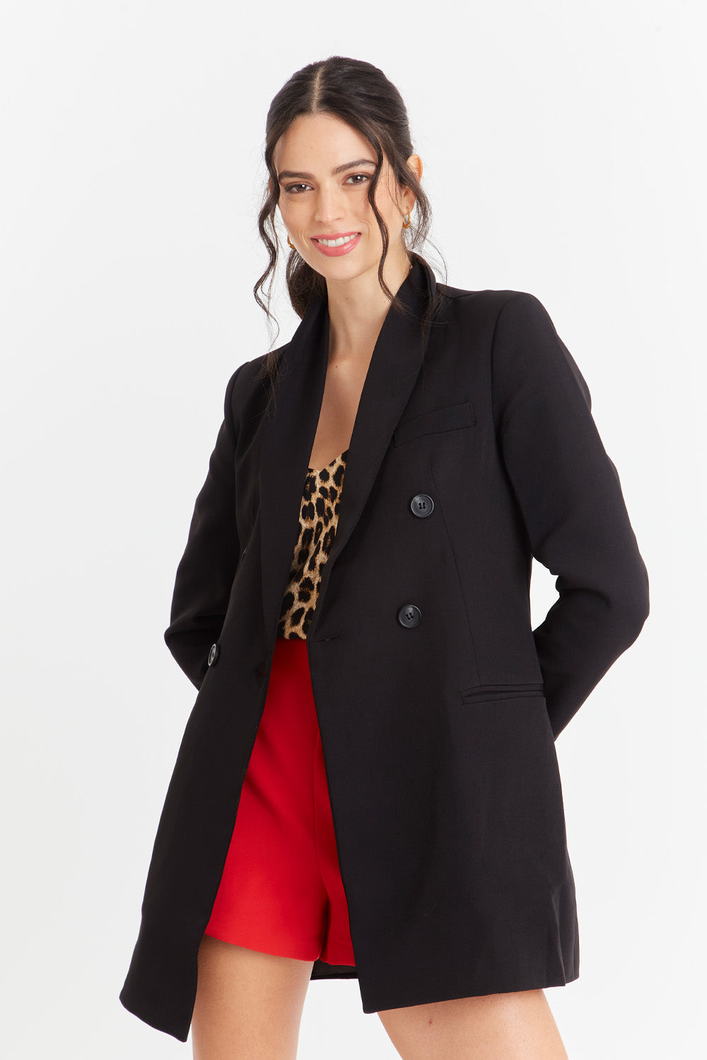 Alessandra Longline Tailored Blazer