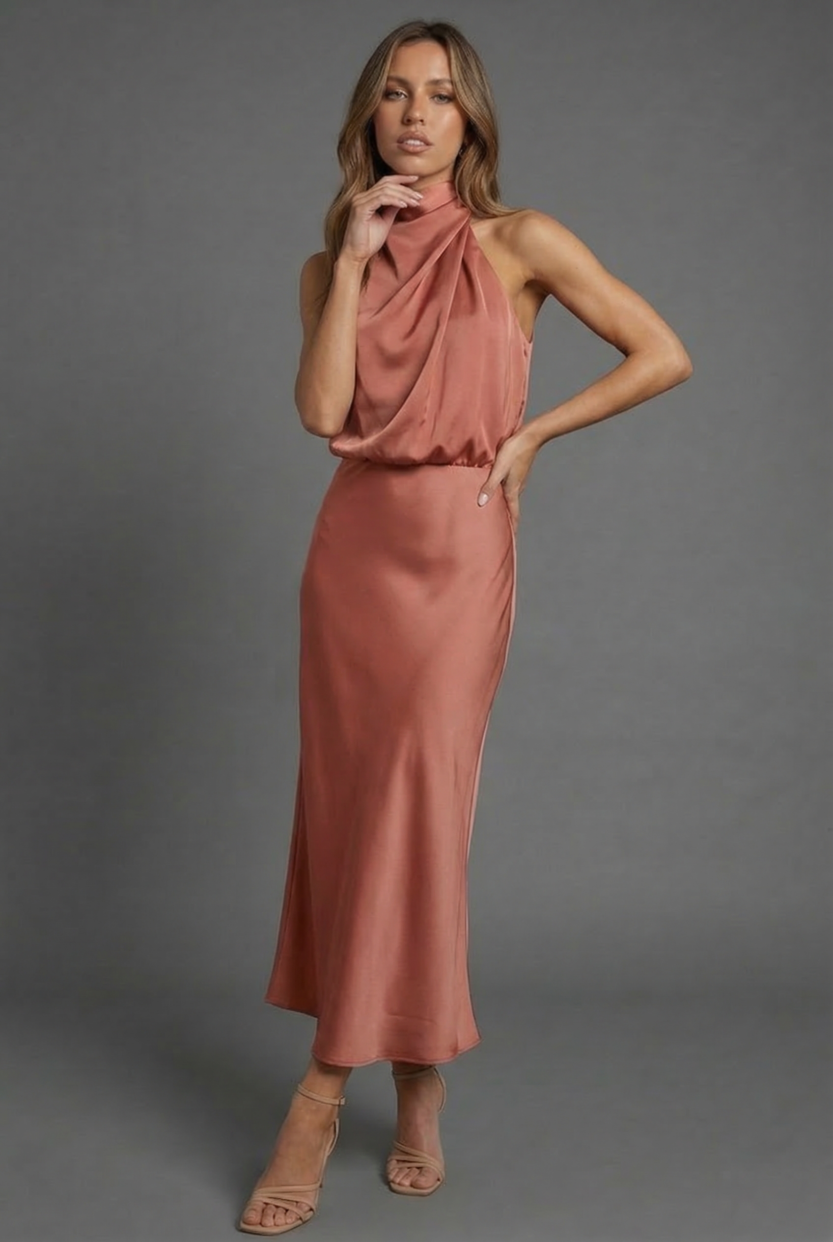 Dolores Wedding Guest Midi Dress