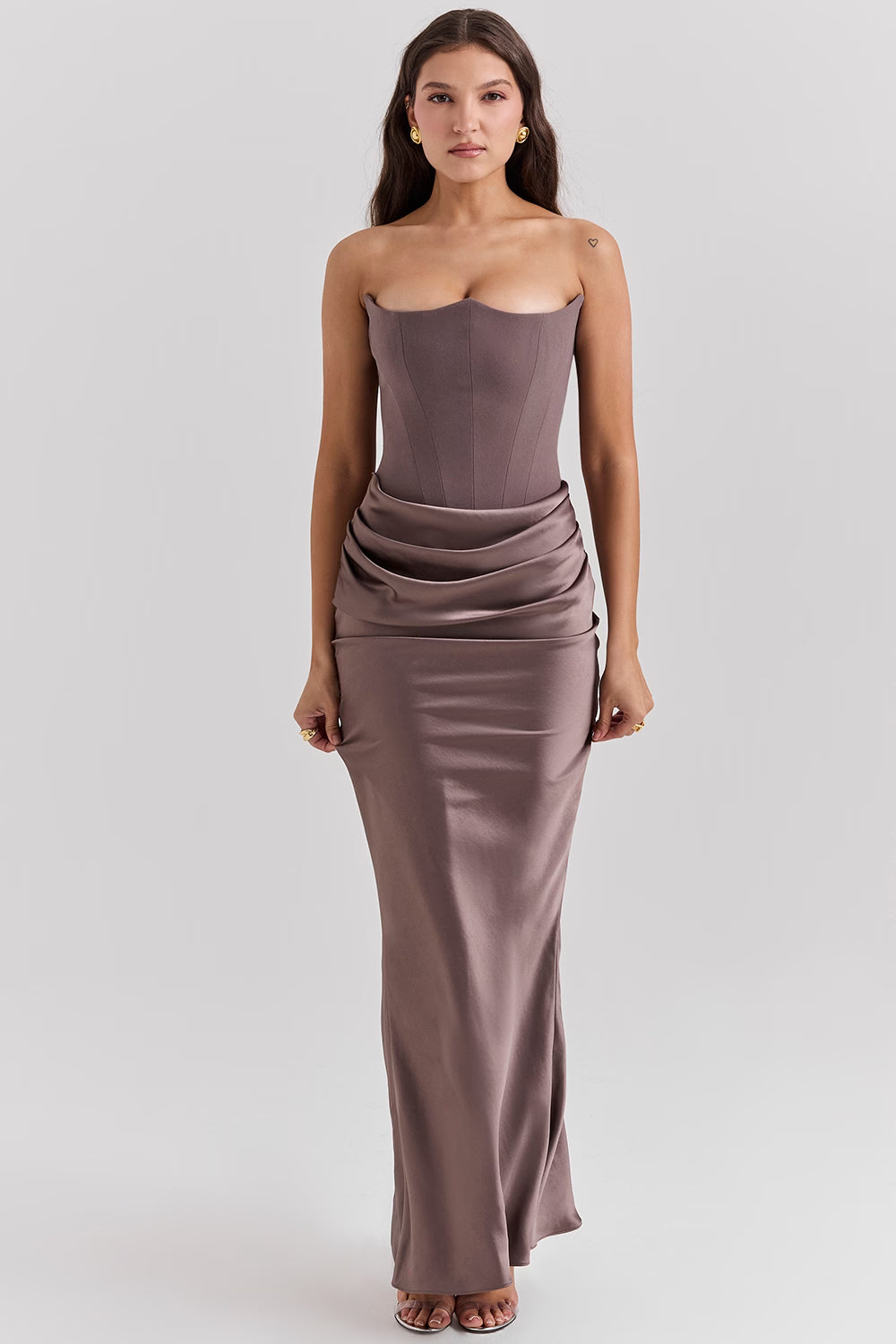 Serena | Corset Maxi Dress