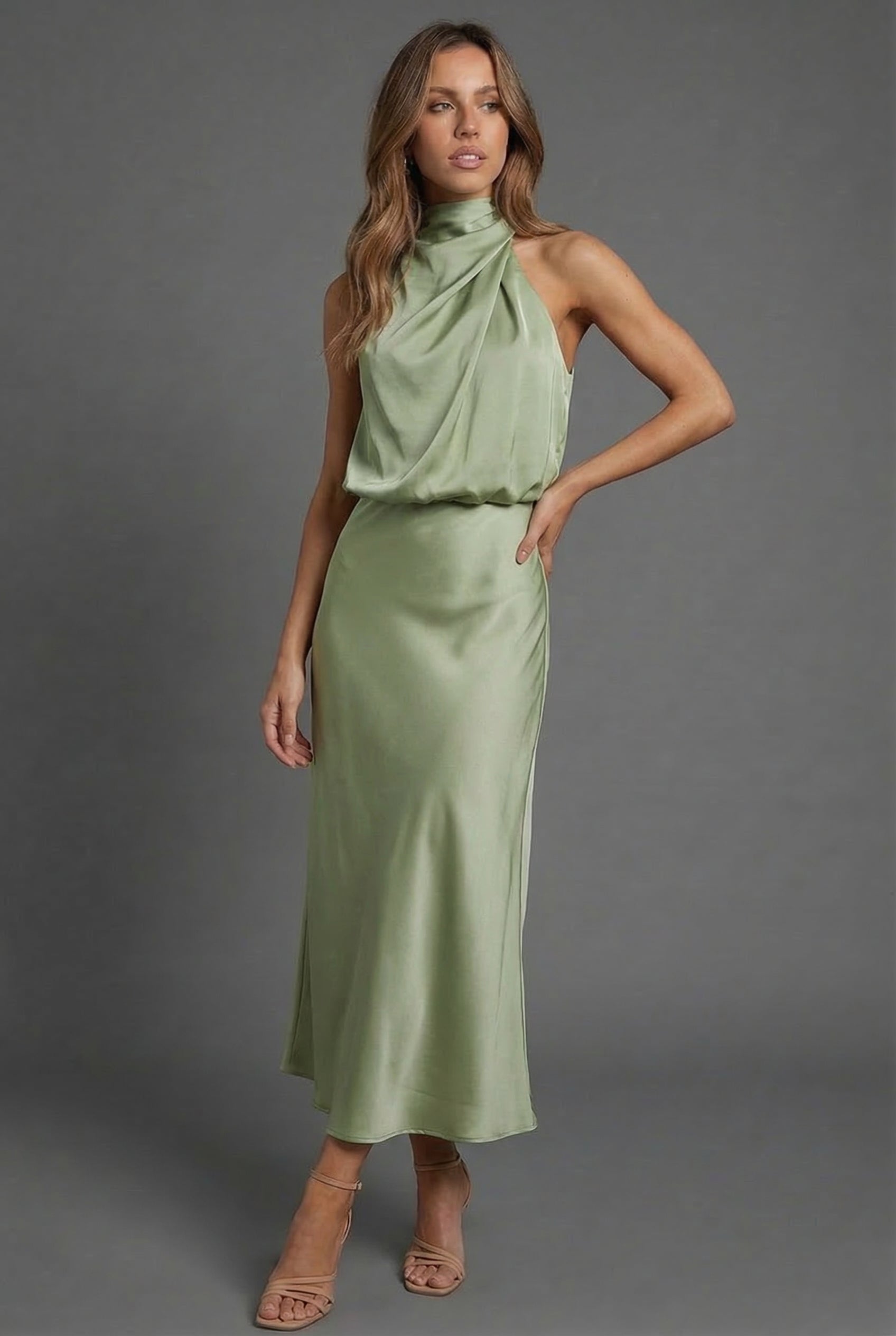Dolores Wedding Guest Midi Dress