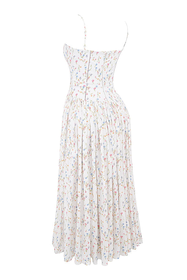Isara | Floral Midi Sundress