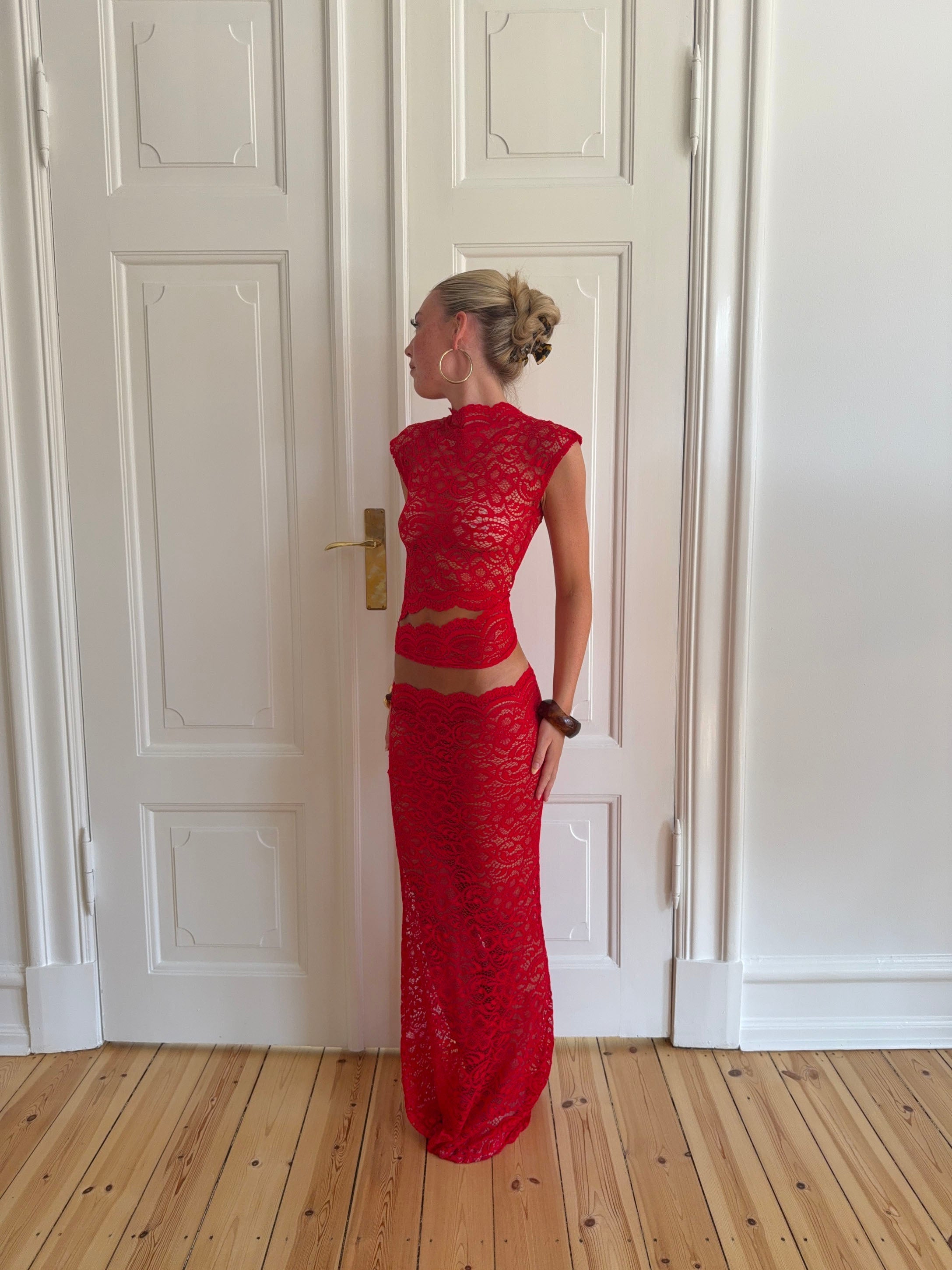 Marisol lace Maxi Dress