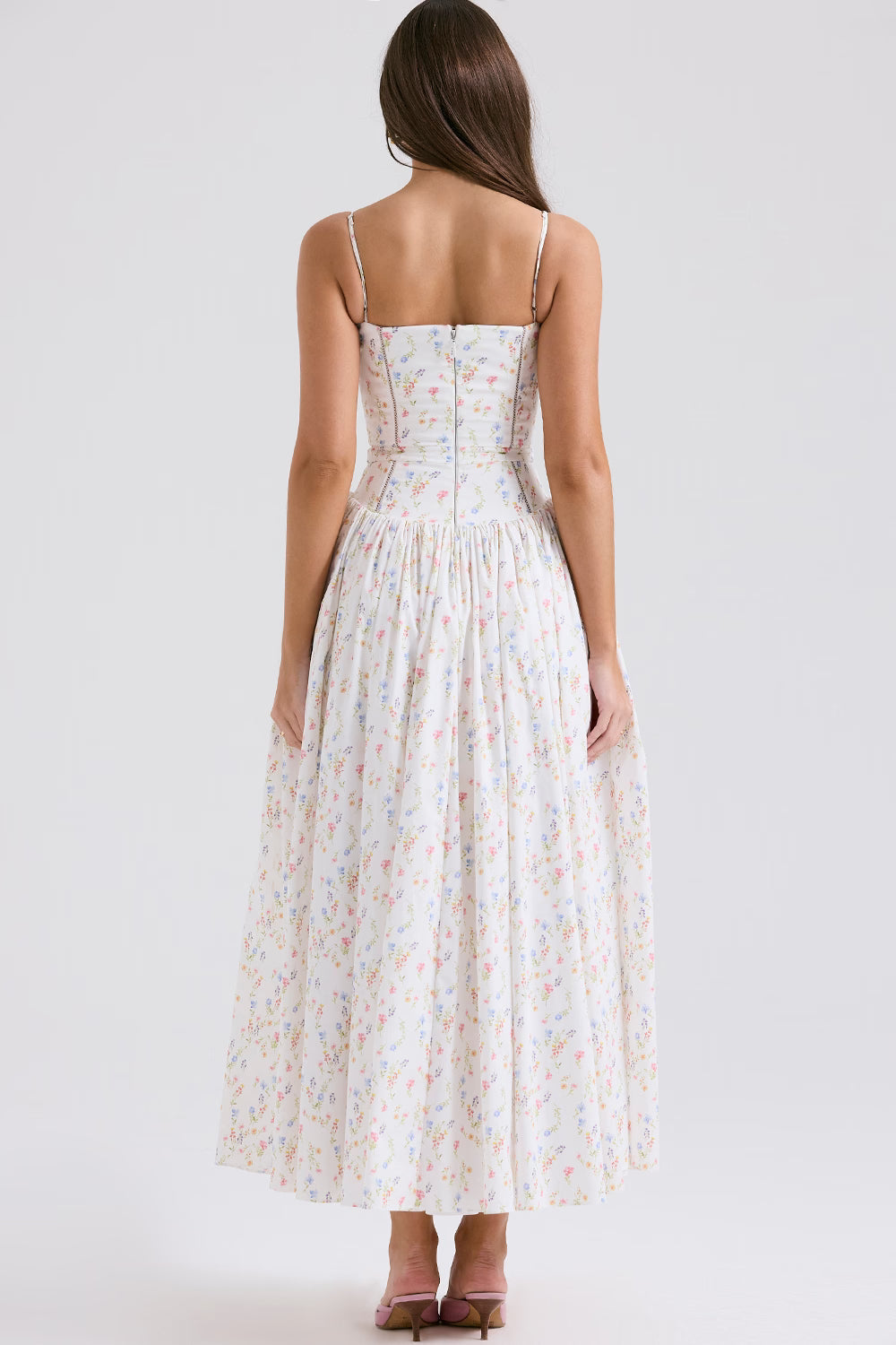 Isara | Floral Midi Sundress