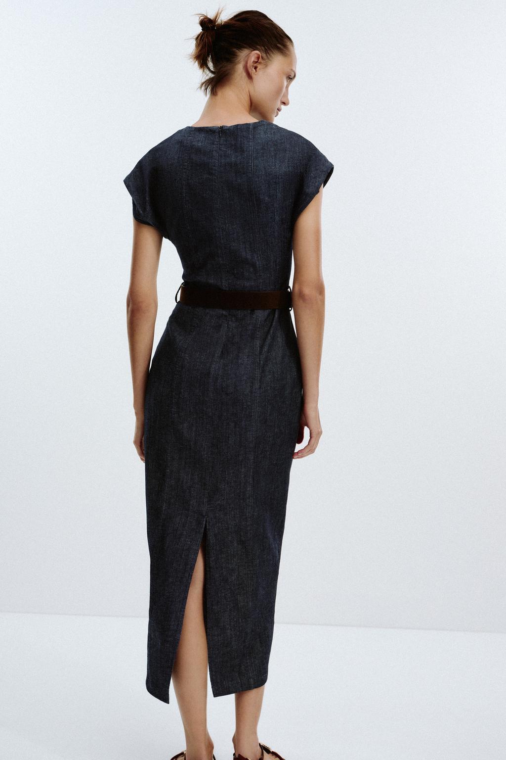 Delphine Fitted Midi Dress