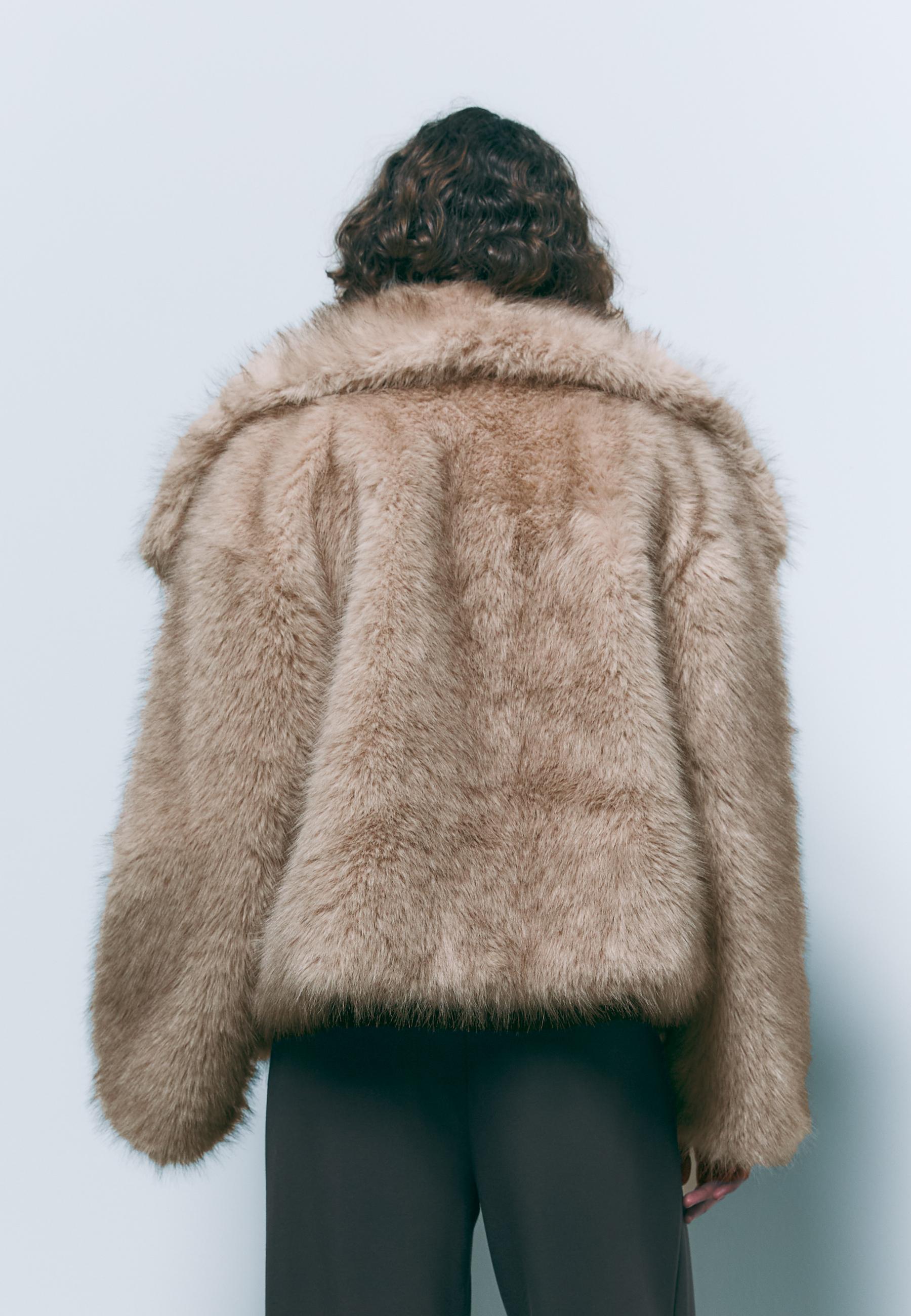 Ella | Short Faux Fur Jacket