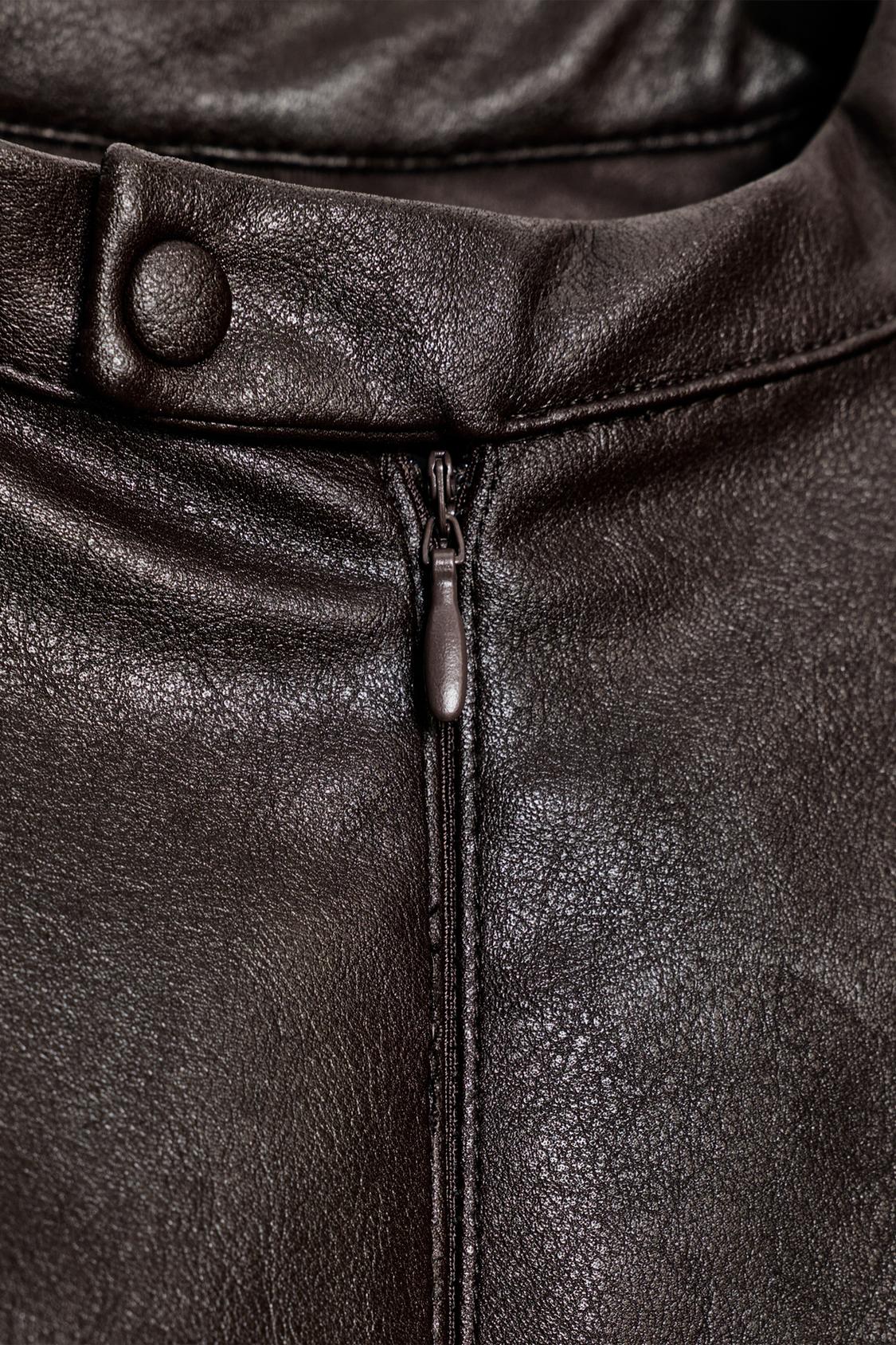 Ravena | Faux Leather Mini Dress