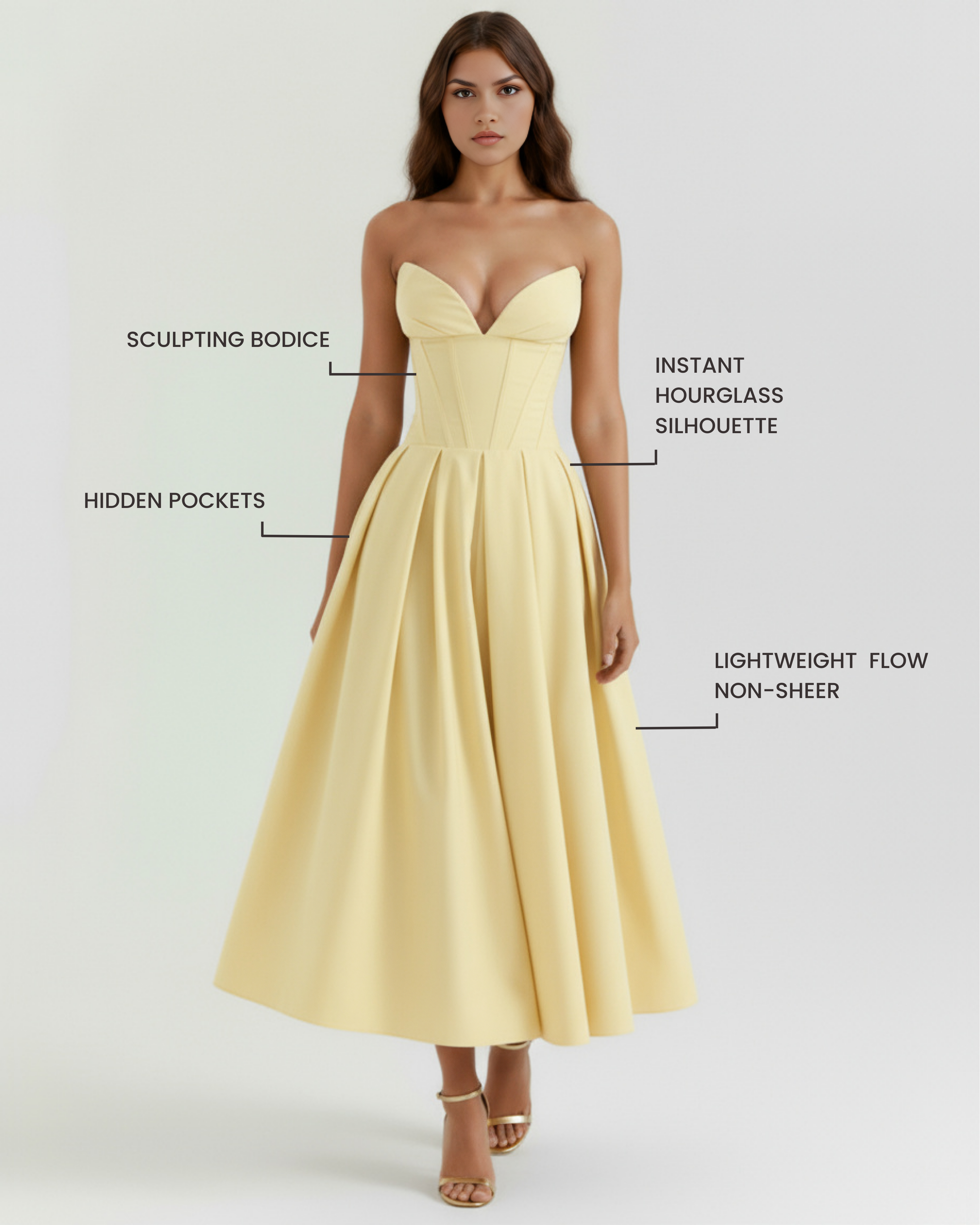 Nelia Midi Dress