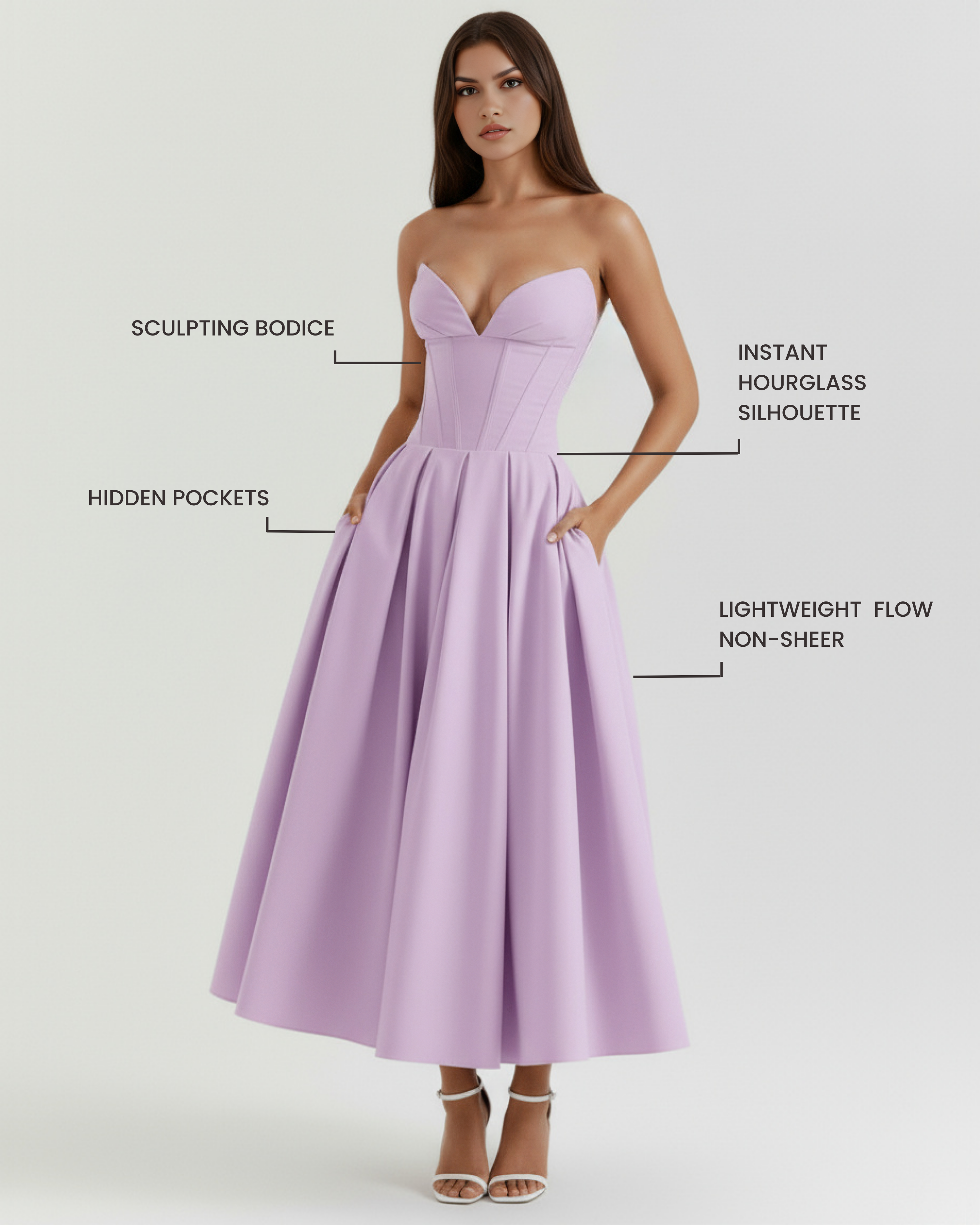 Madena Midi Dress