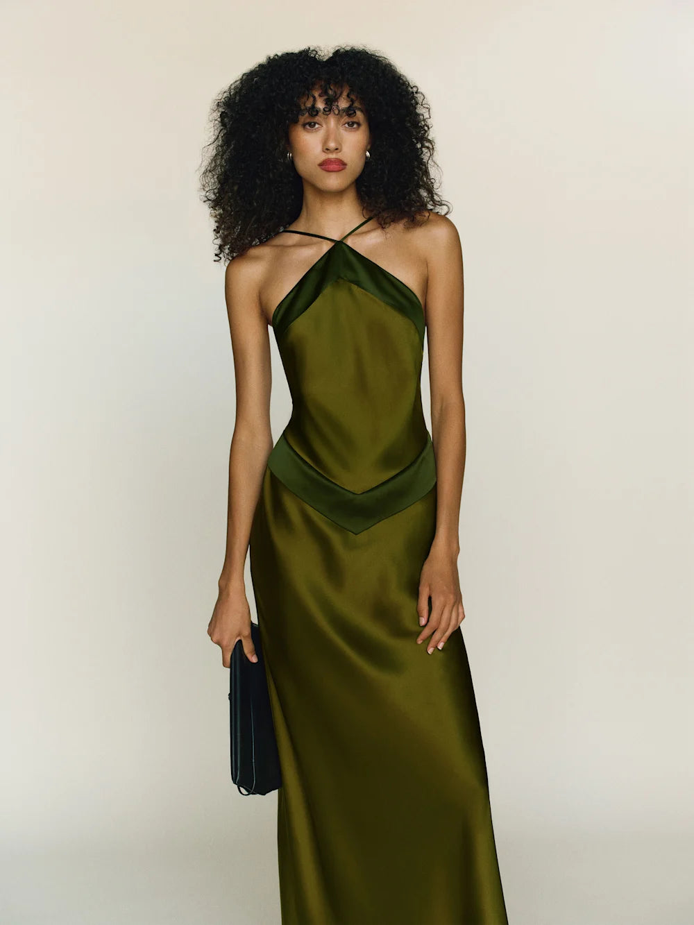 Aveline | Silk Maxi Dress