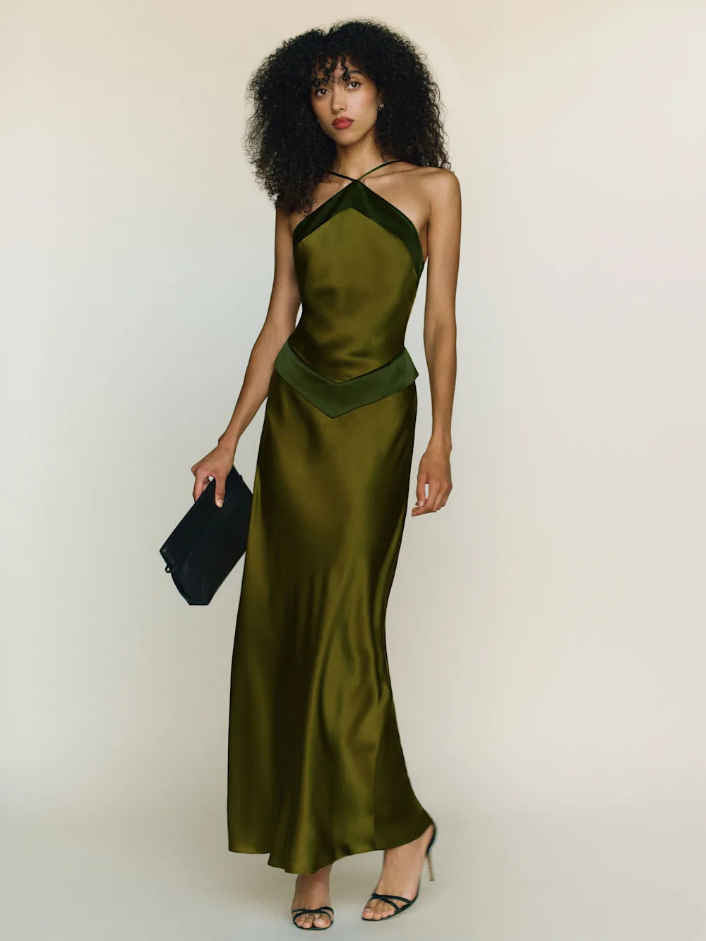 Aveline | Silk Maxi Dress