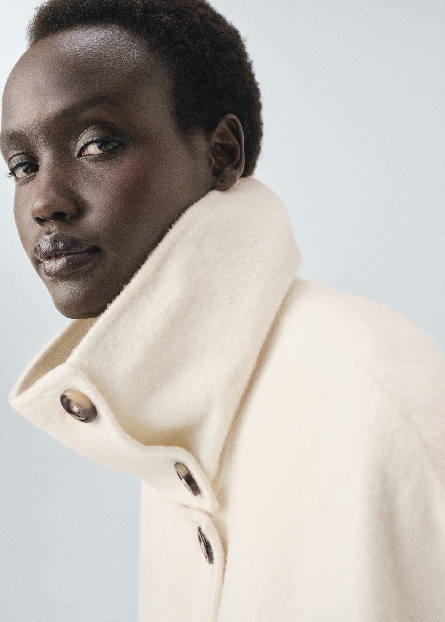 Camille | Wool Blend Oversized Coat