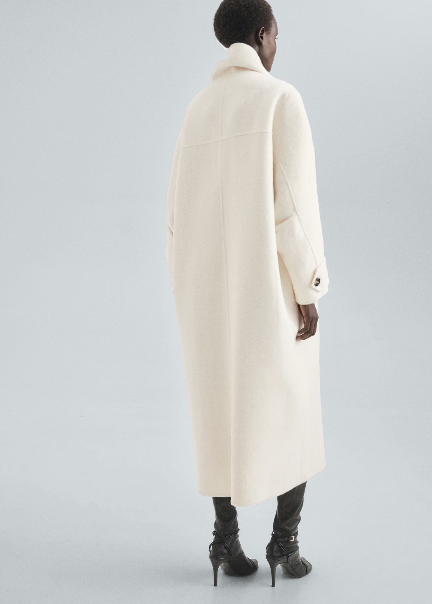Camille | Wool Blend Oversized Coat