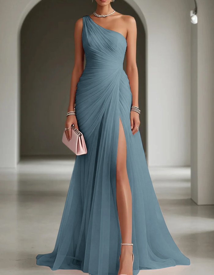 Leya Chiffon Maxi Dress