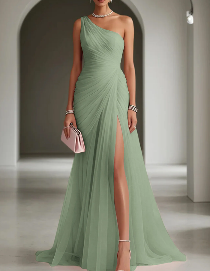 Leya Chiffon Maxi Dress