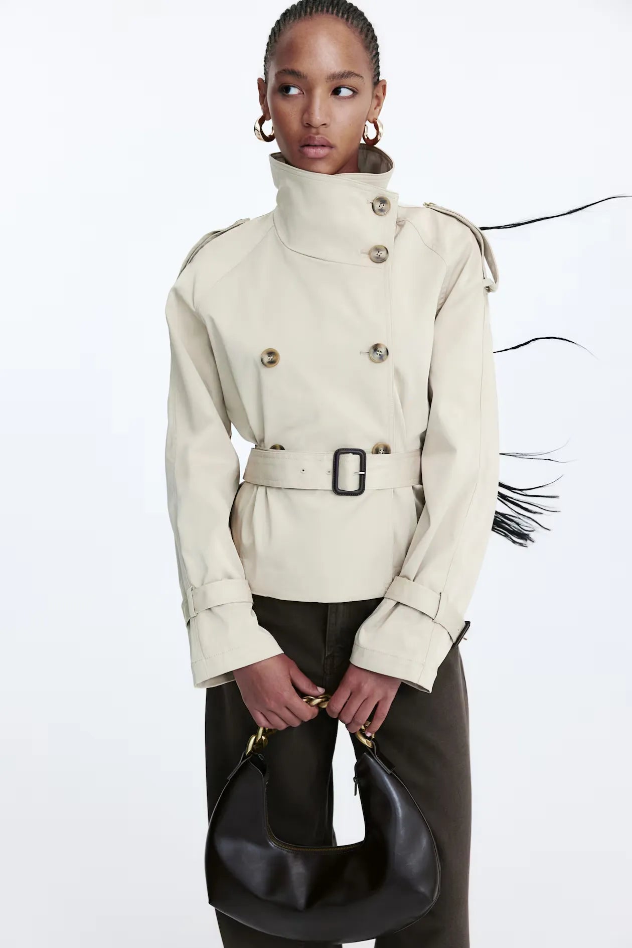 Amara Short Trench
