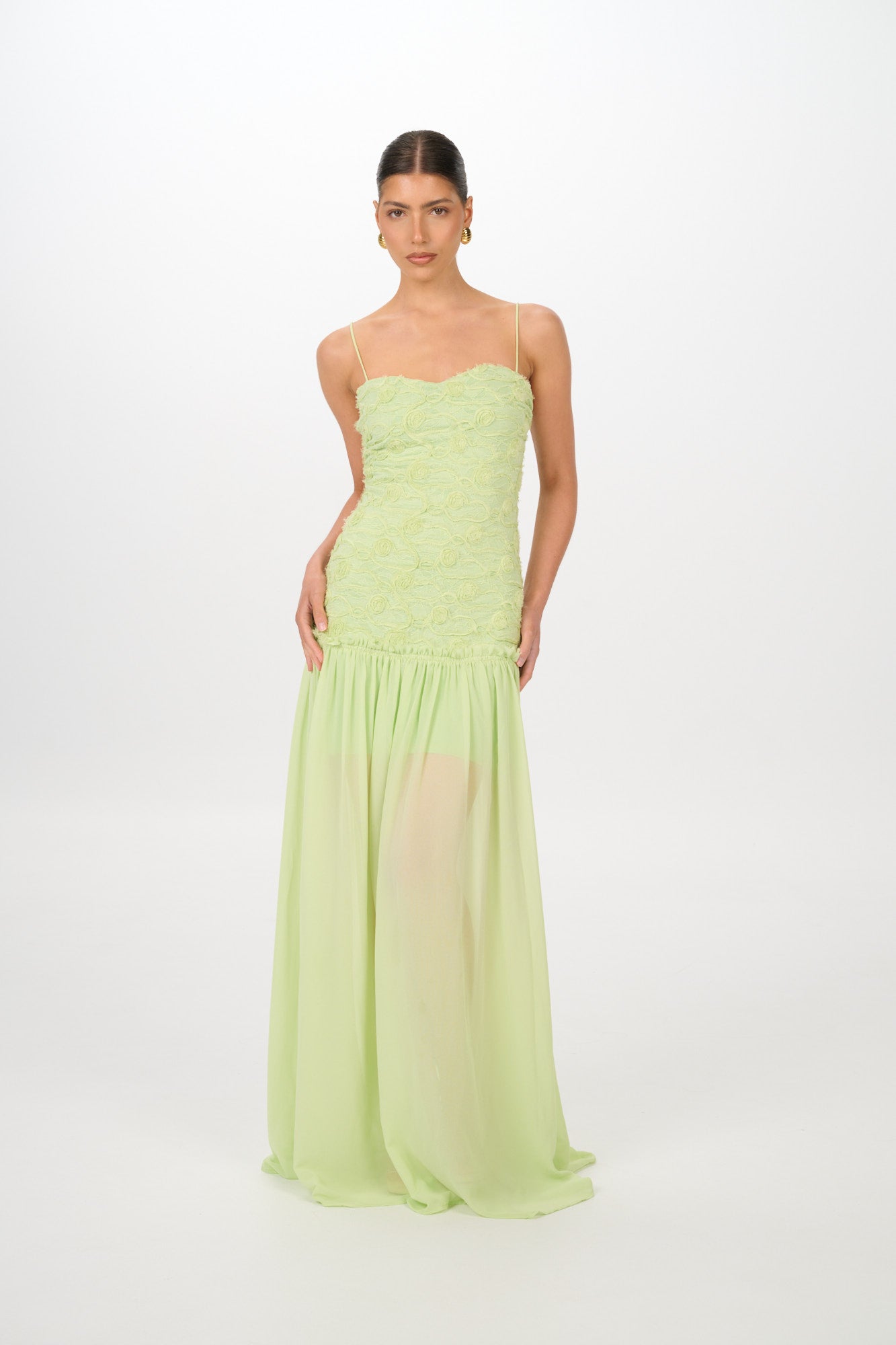 Renata | Mint Maxi Dress