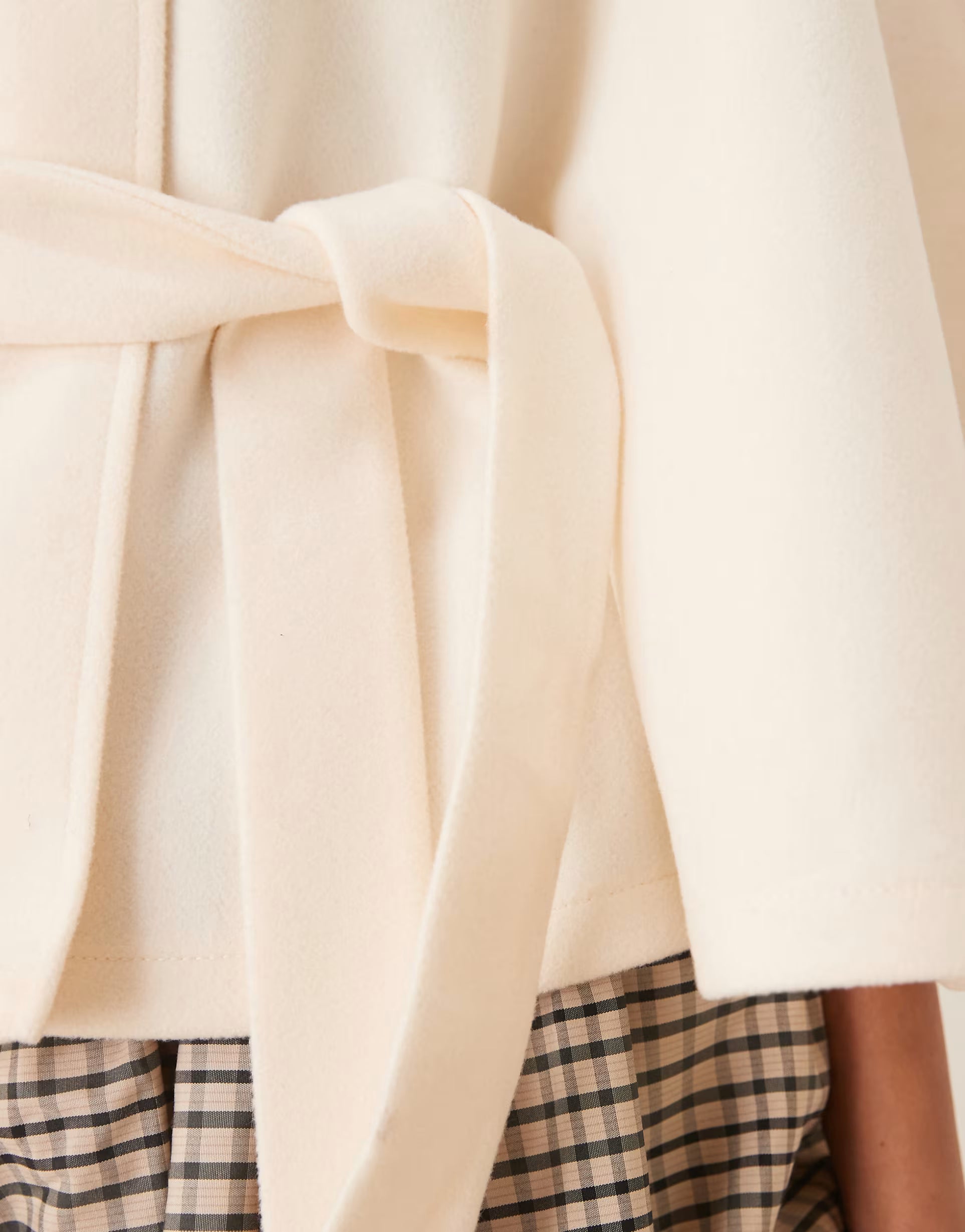 Élodie | Longline Buttoned Cape