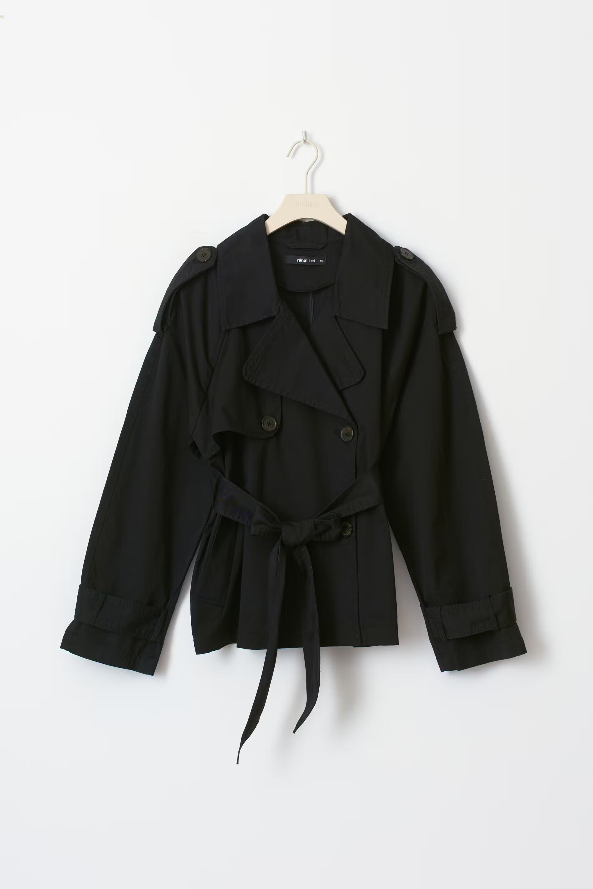 Alouette | Short Belted Trench Coat