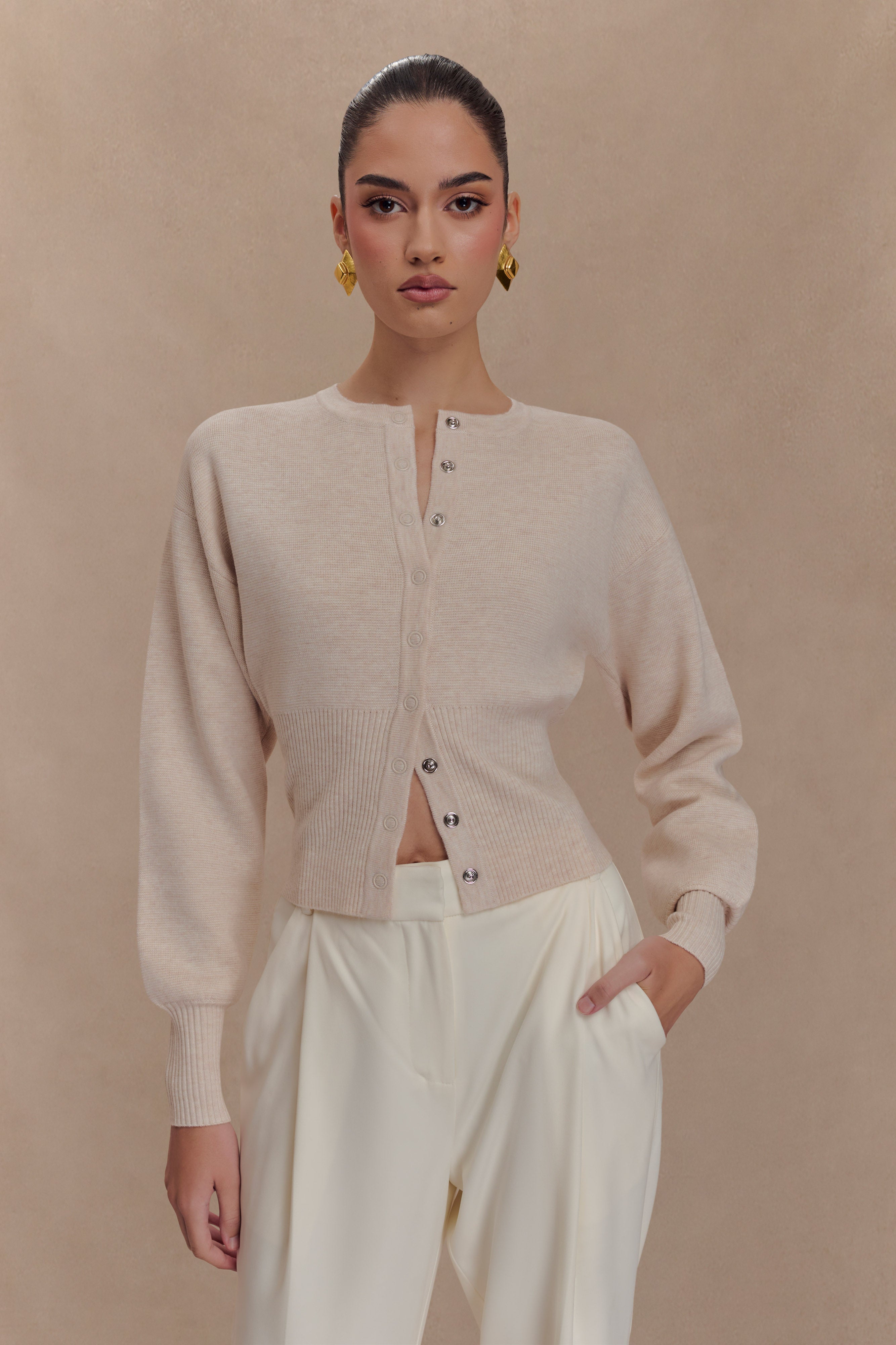 Esmée | Button-Up Knit Cardigan