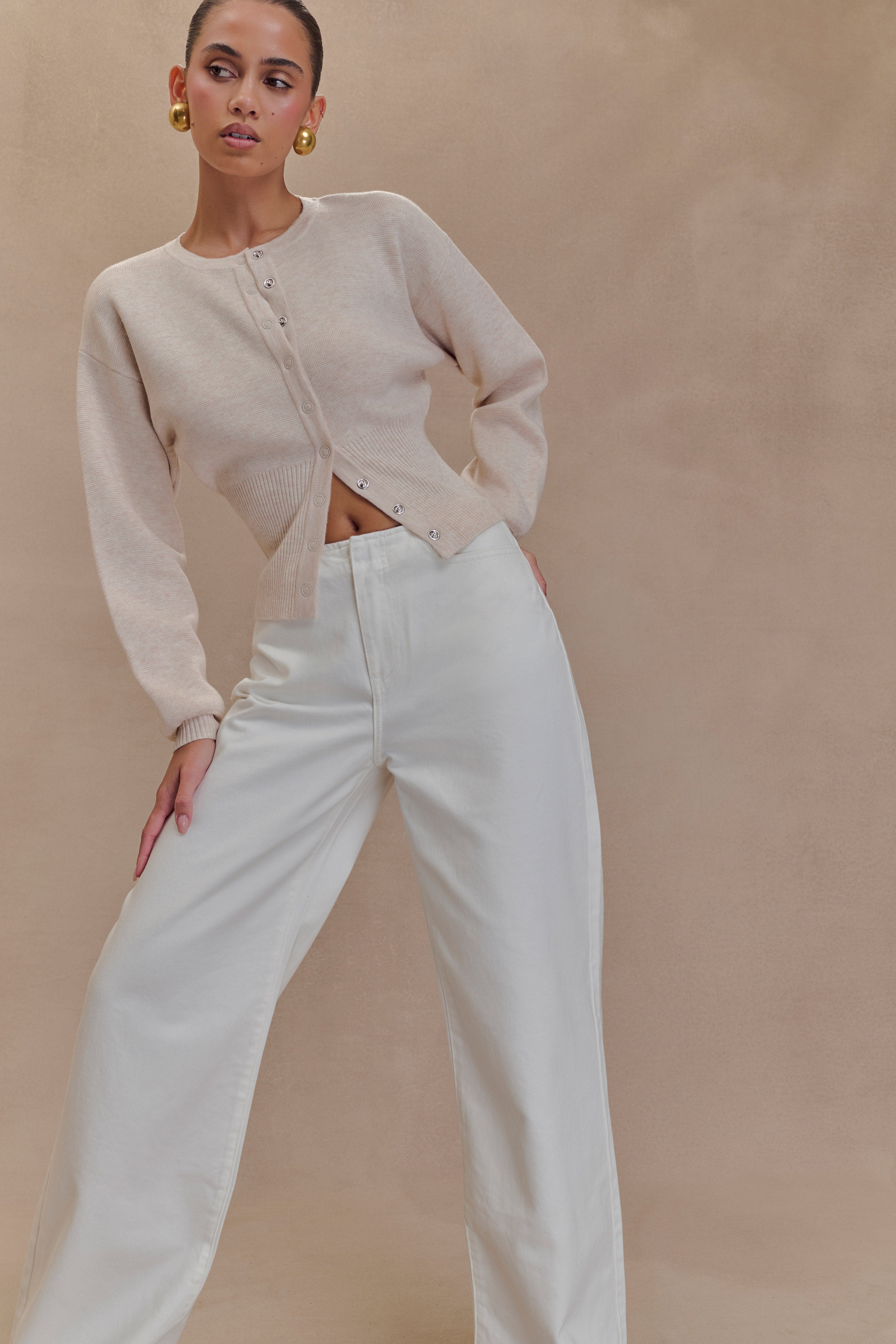 Esmée | Button-Up Knit Cardigan