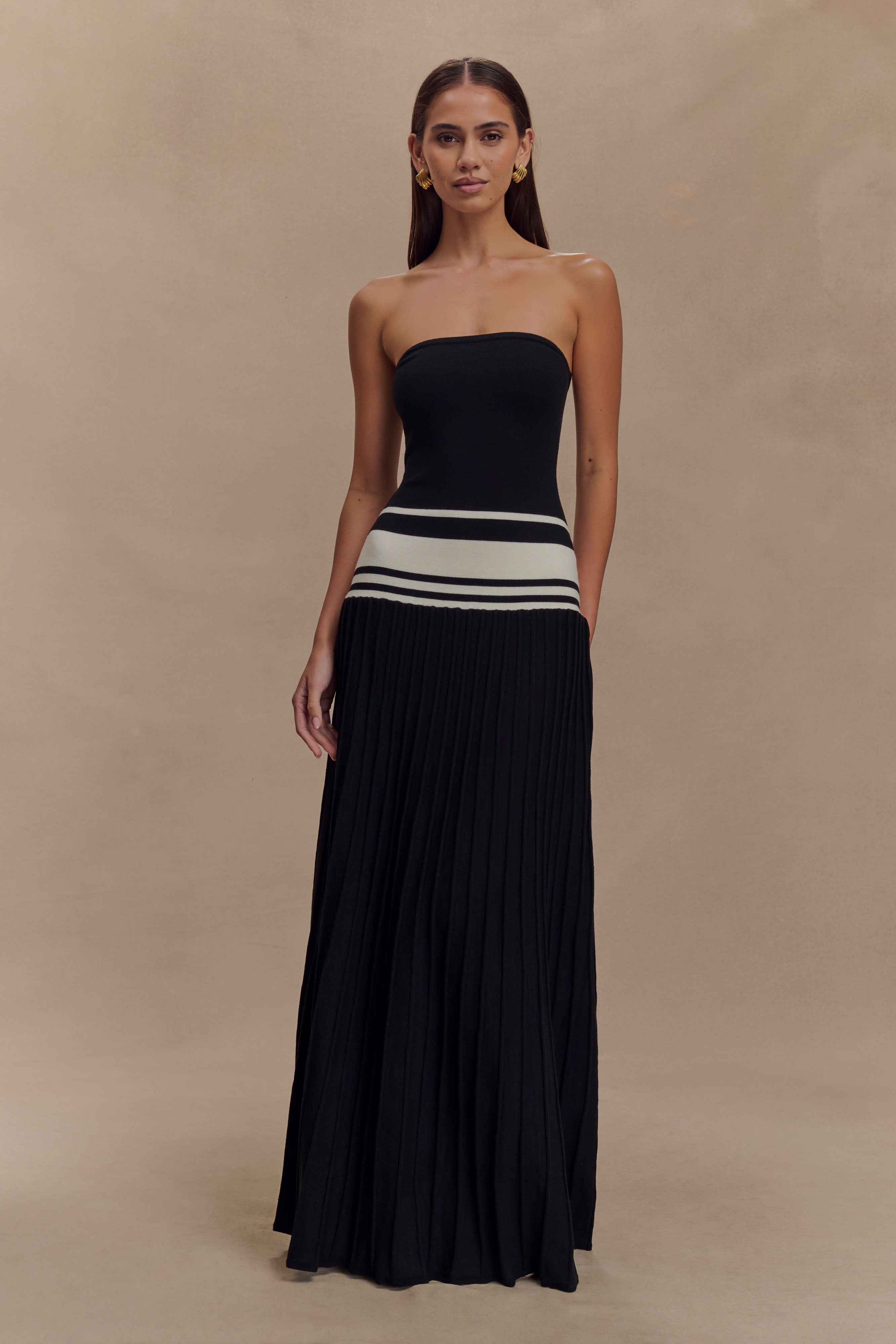 Salira Strapless Maxi Dress