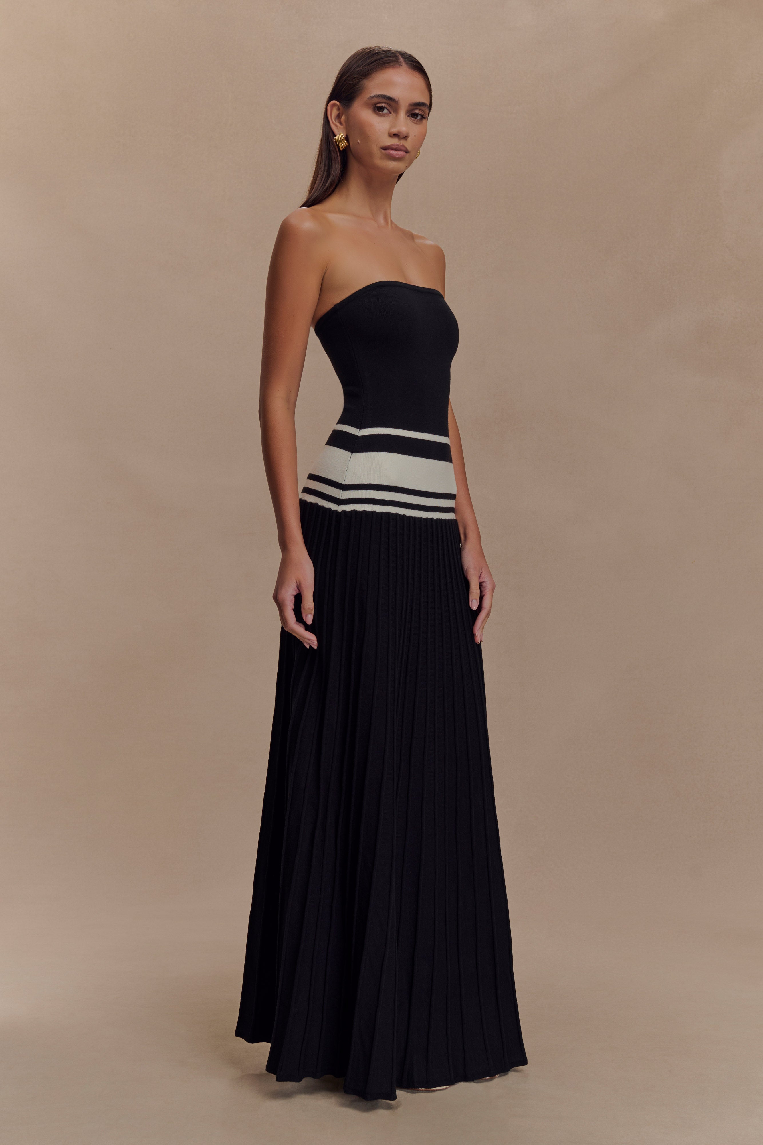 Salira Strapless Maxi Dress