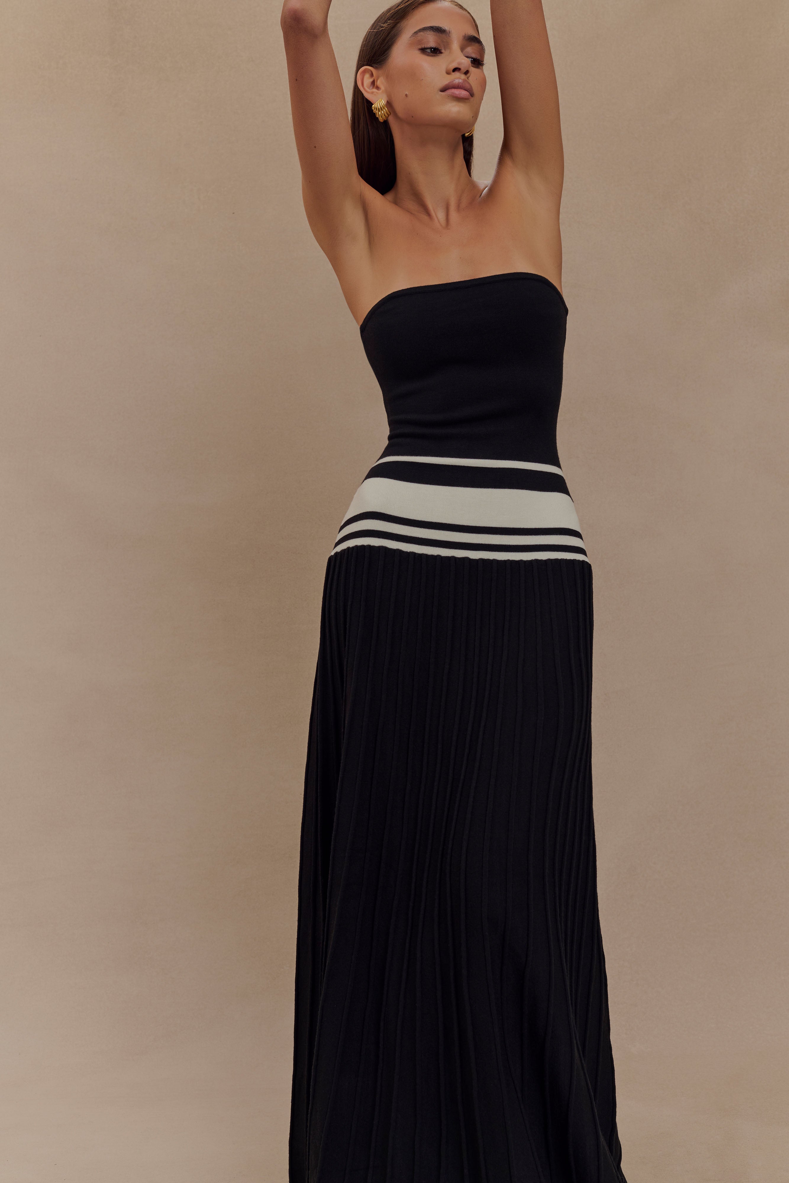 Salira Strapless Maxi Dress