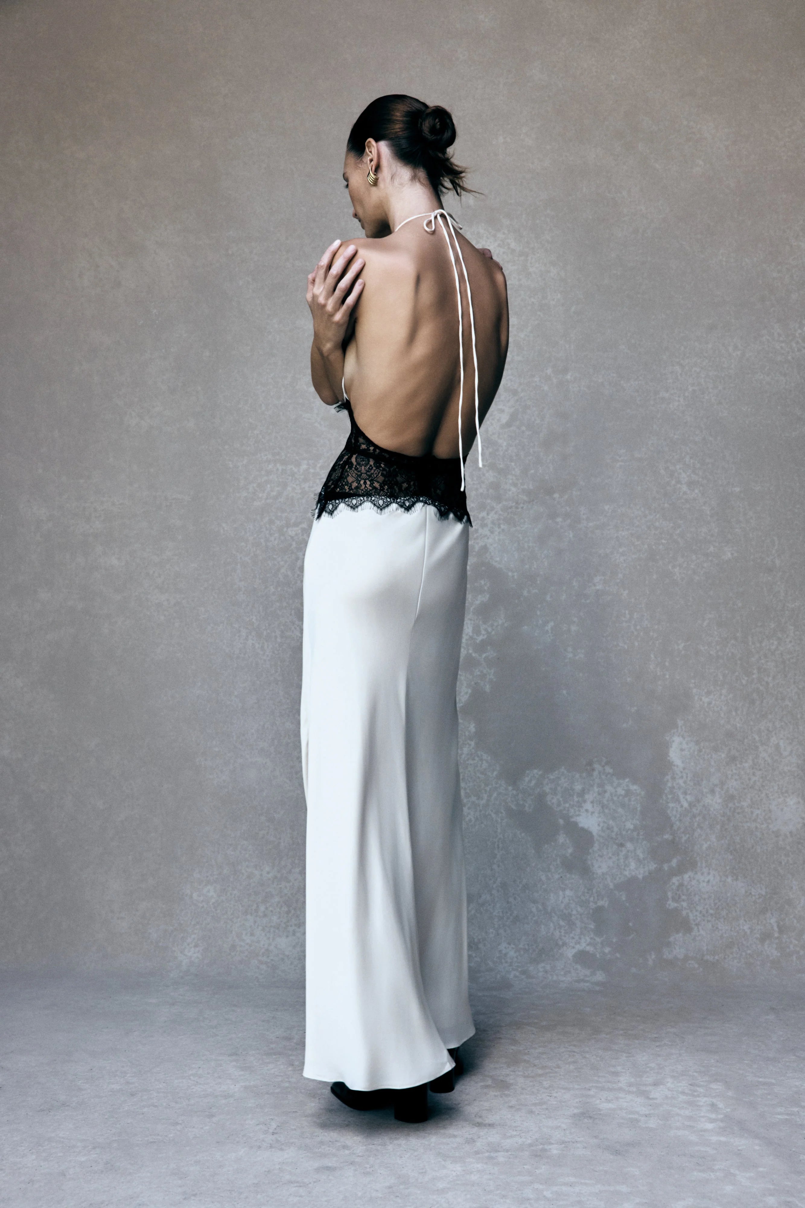 Marvelle | Lace & Satin Maxi Dress