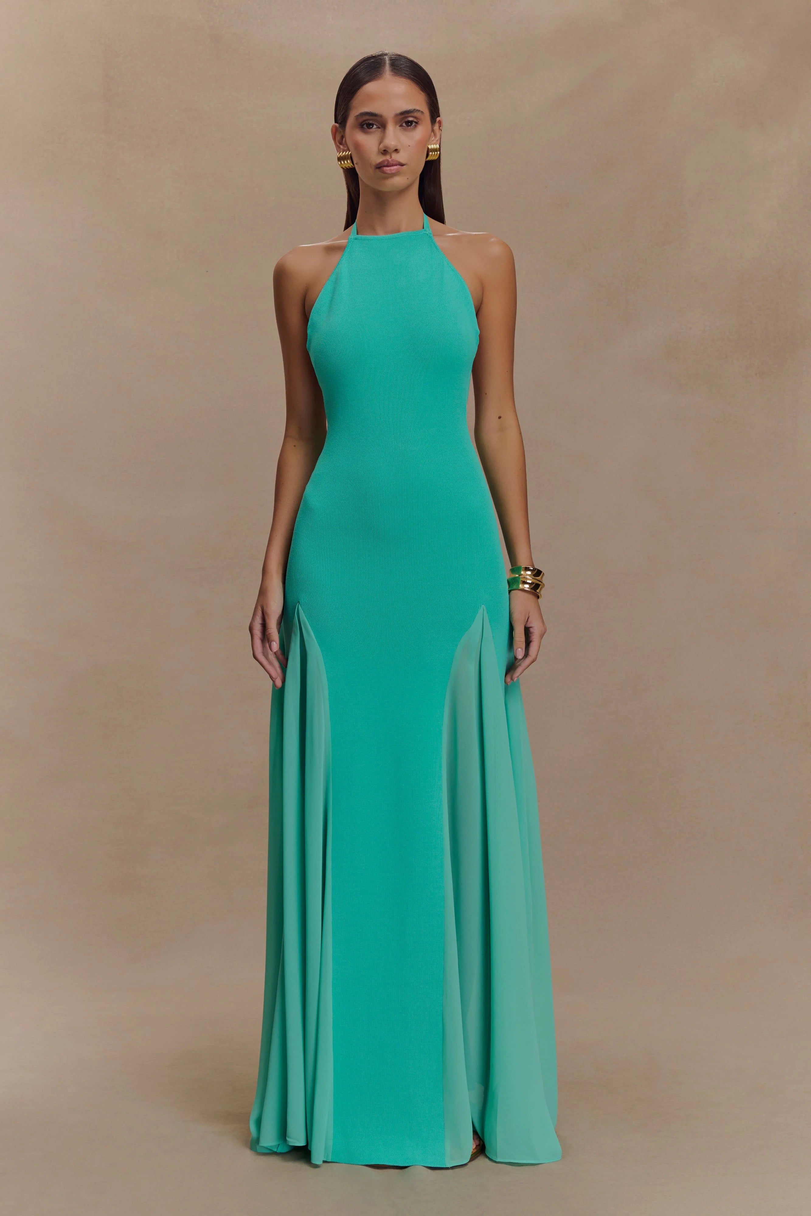 Elaris | Halter Maxi Dress