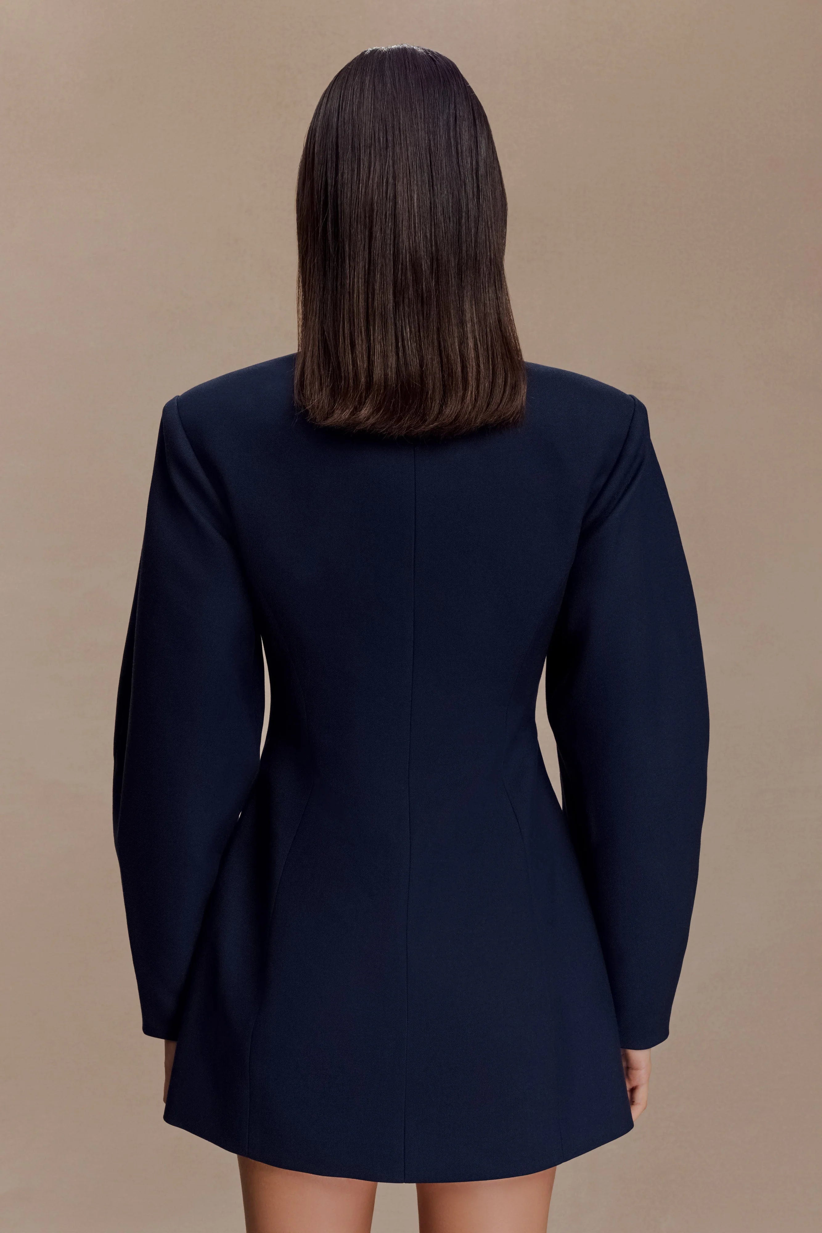 Valencia | Blazer Mini Dress – Navy