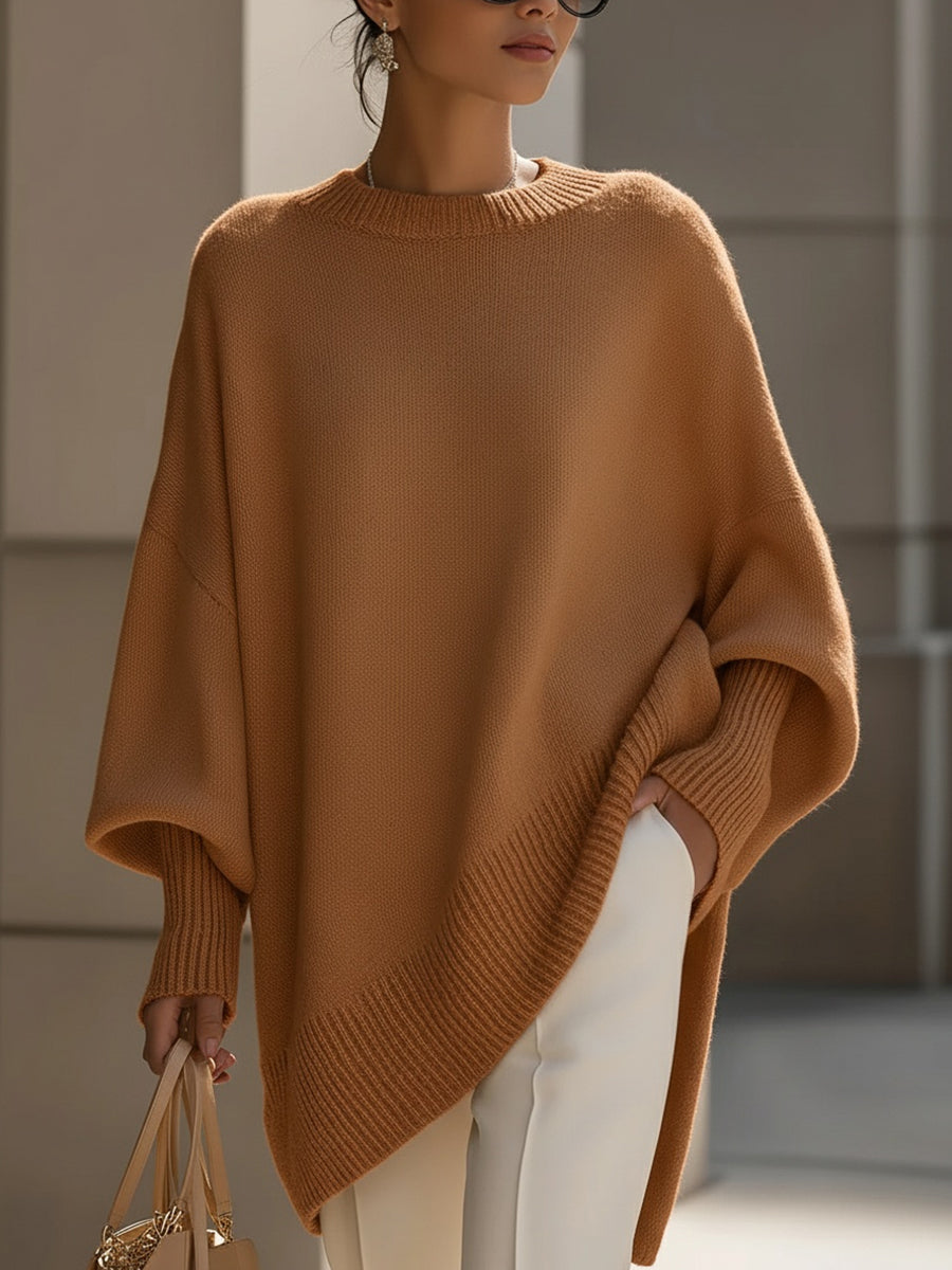 Knit Sweater – Aveline Oversized Wool Blend
